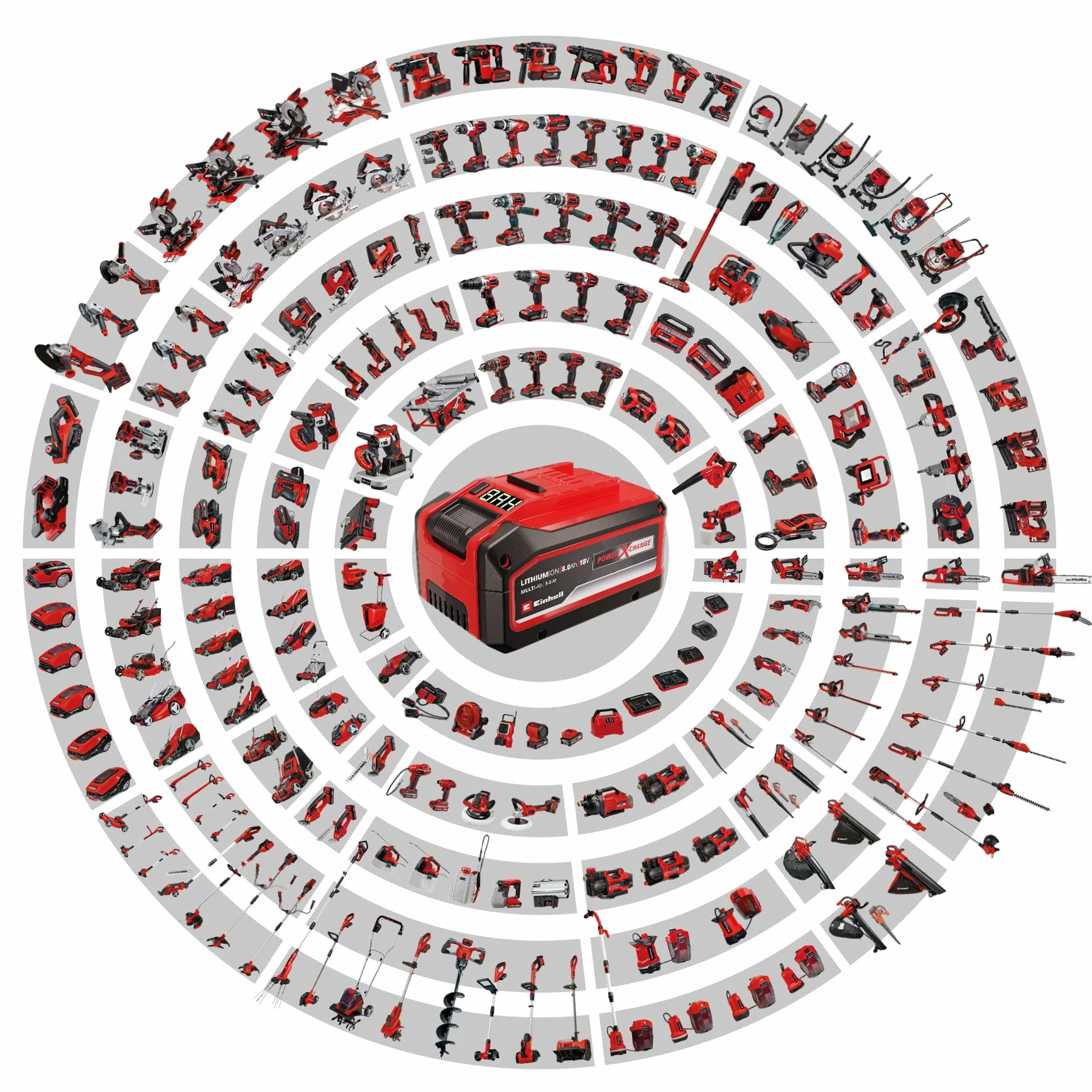 Einhell Fortexxa 18/30 Piła Łańcuchowa, Czarny/Czerwony, ‎71 x 27.7 x 24.3 cm; 4.1 kg