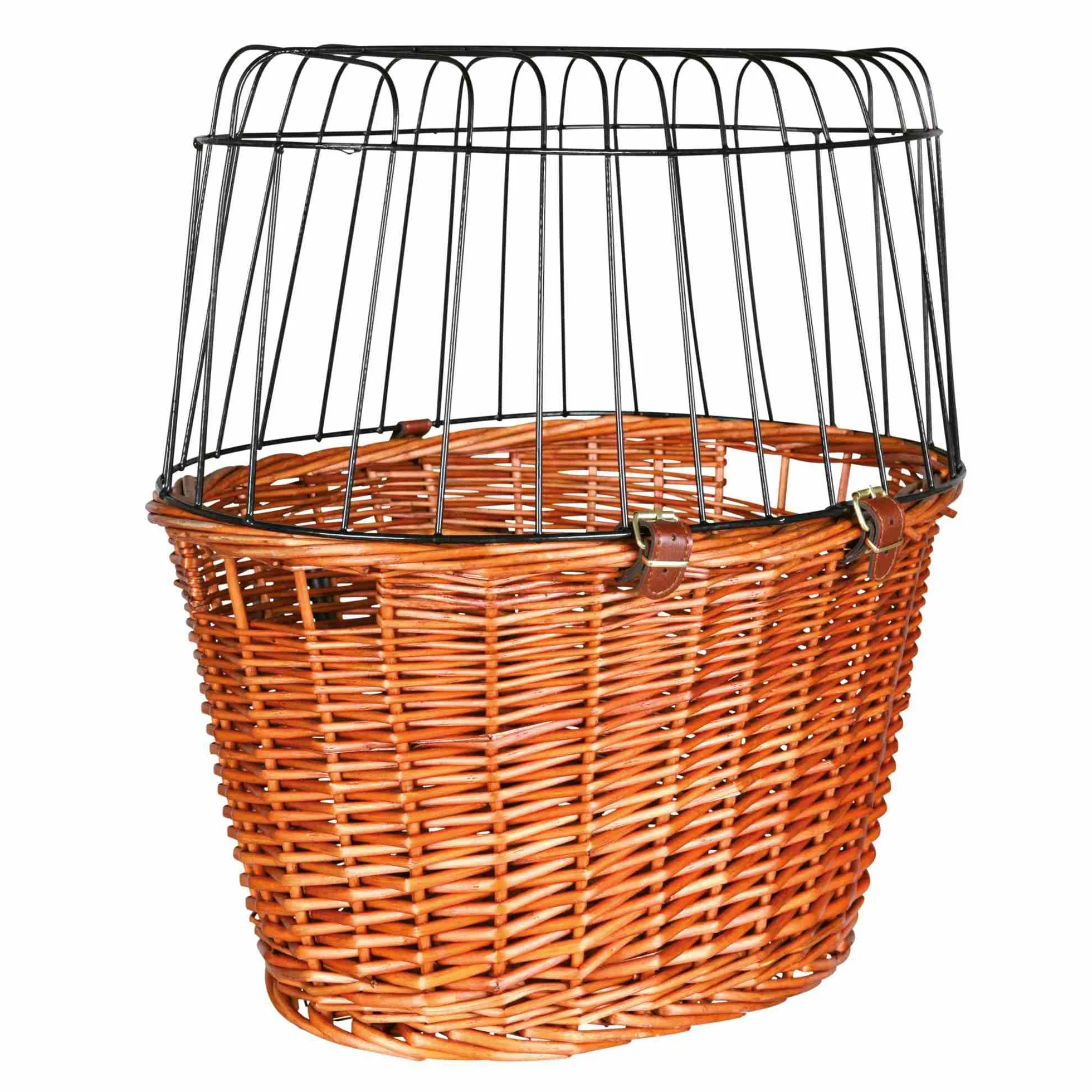 Trixie Przedni kosz rowerowy dla psa 44x48x33 cm naturalny