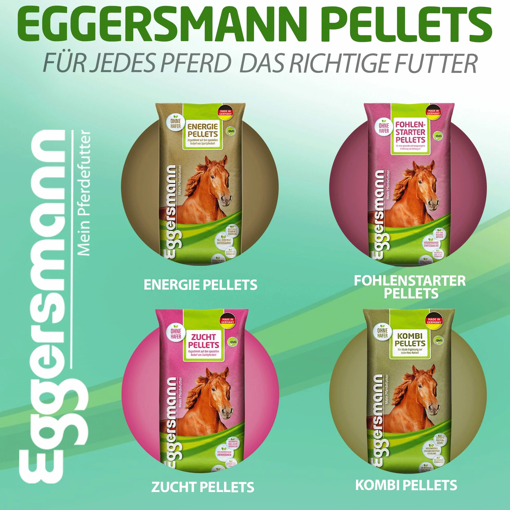 Eggersmann Horse & Pony Vollkorn Pellets 6 mm 25kg