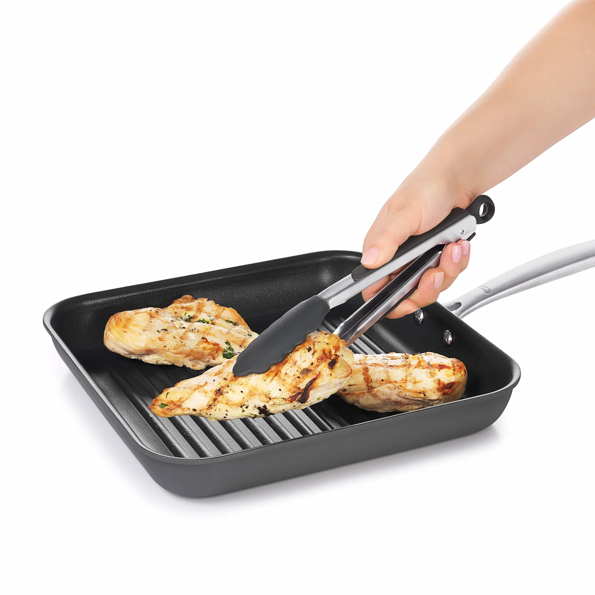 OXO Good Grips 30 cm szczypce z silikonowymi głowicami