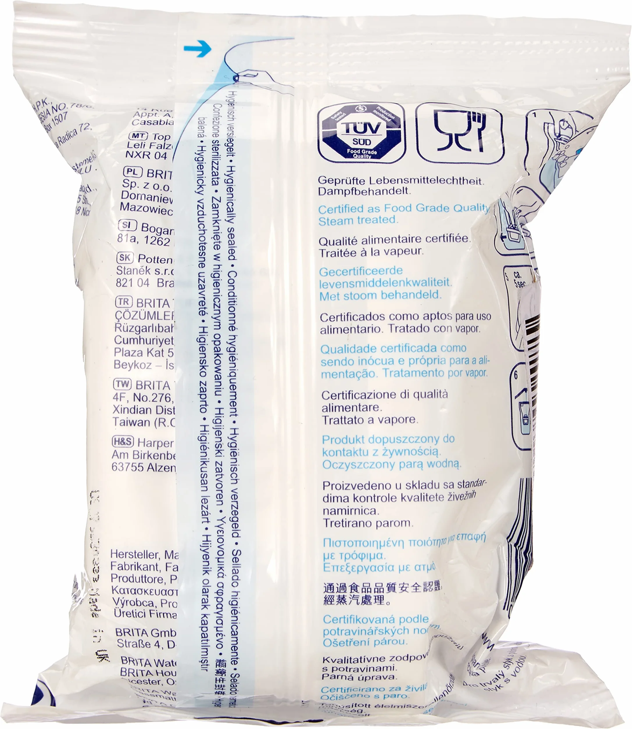 Brita Maxtra 4006387074845 Wkład Filtrujący, Biały, 50 x 50 x 28 cm; 110 g