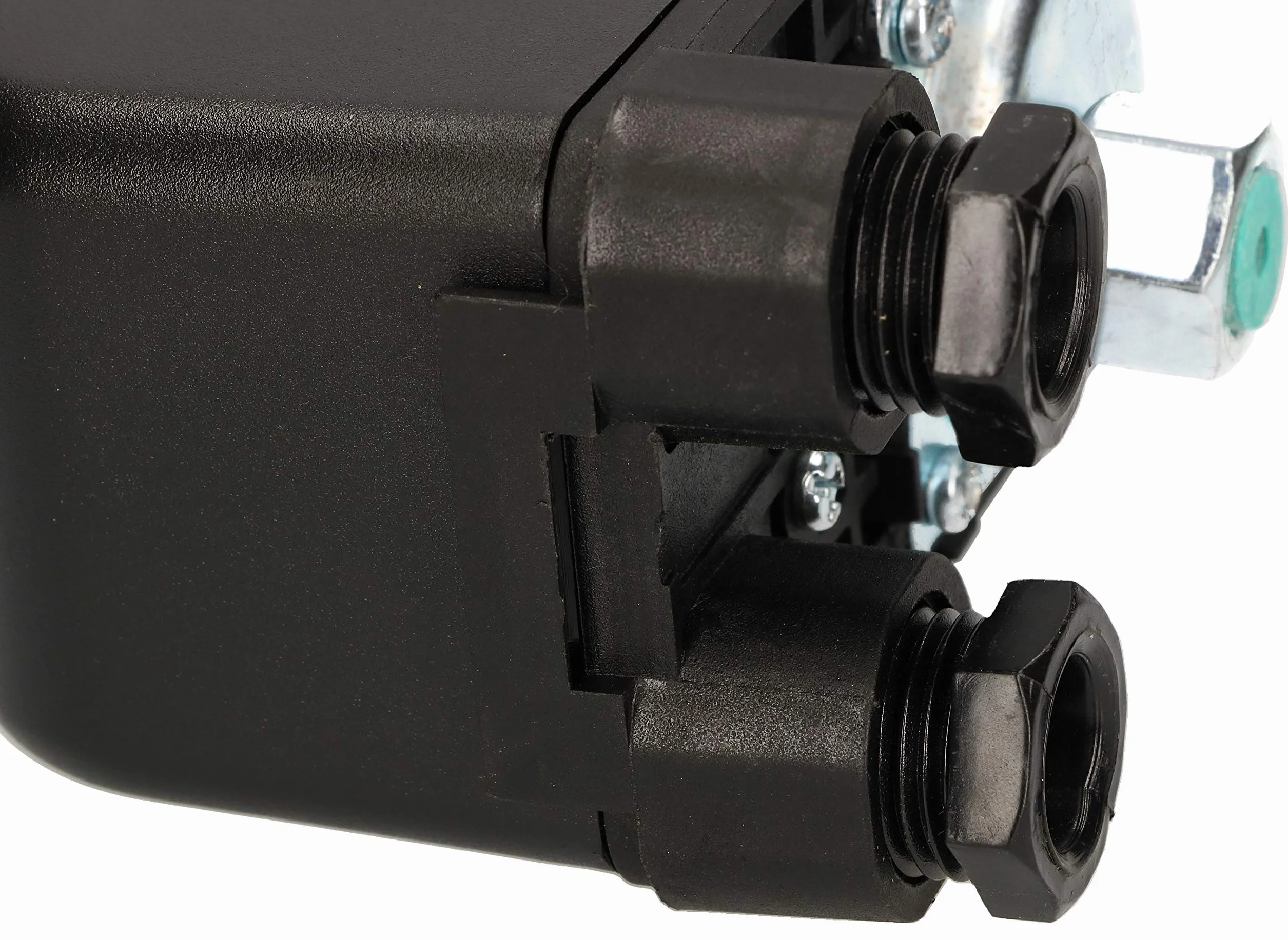 KOTARBAU® Mechaniczny wyłącznik ciśnieniowy BSK-3 230 V, 1-fazowy, automatyczne sterowanie pompą, czujnik ciśnienia do pompy studni, czarny