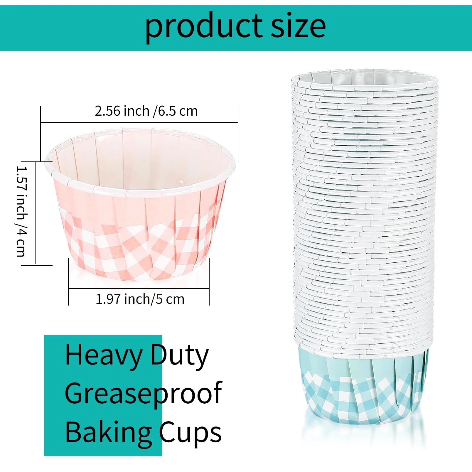 Papierowe foremki do muffinek, 100 szt., mini muffinki, papierowe foremki do pieczenia, foremki do muffinek, babeczek, na wesele, Boże Narodzenie, urodziny, imprezę