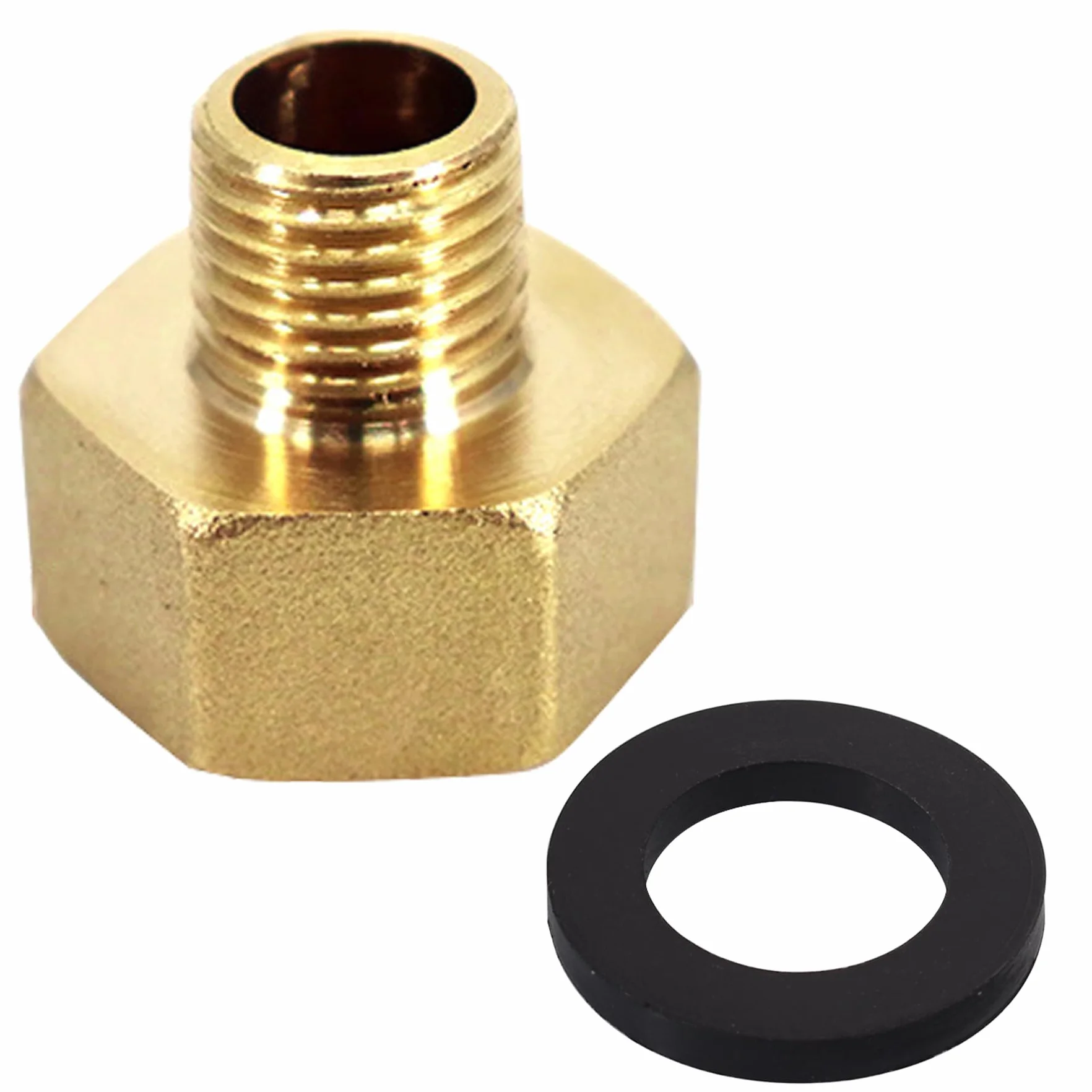 Adapter do gazu 1/2 na 1/4, adapter przyłącza gazu, zestaw adapterów do butli gazowych Europa, adapter do węża gazowego, adapter do butli gazowych