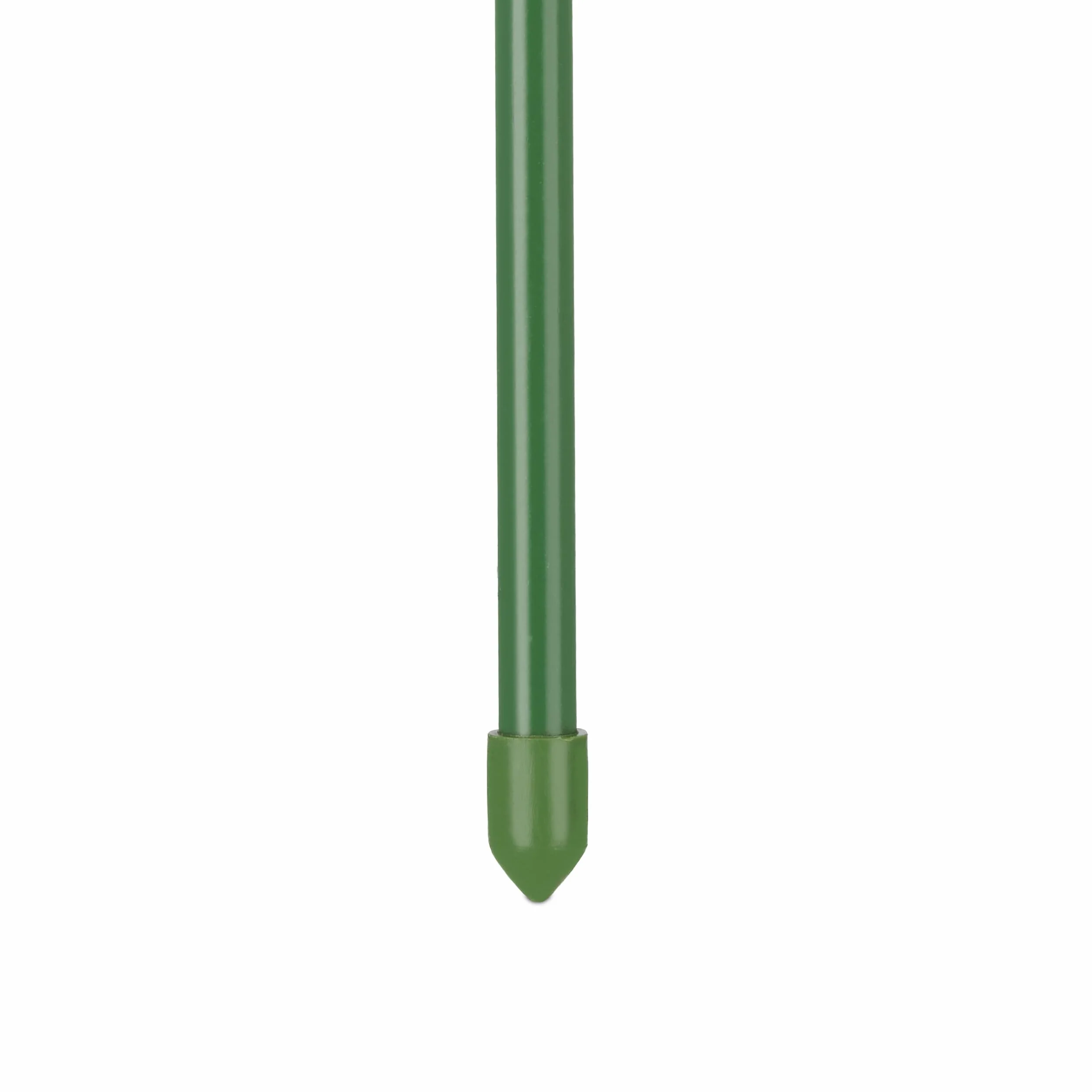 Relaxdays Podpora dla roślin pnących, zestaw 10 sztuk, metal i tworzywo sztuczne, wysokość 90 cm, 4 regulowane pierścienie, podpora dla roślin pnących, kolor zielony
