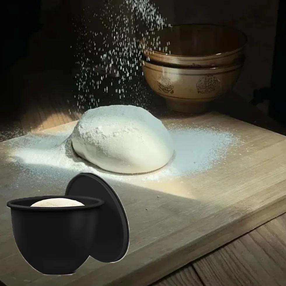 Besttoolifes Wkładki do miski silikonowej do miksera stojącego KitchenAid, 3-w-1 elastyczna podszewka do miski z wylewkiem i pokrywkami do przechowywania, nadaje się do zmywarki i kuchenki
