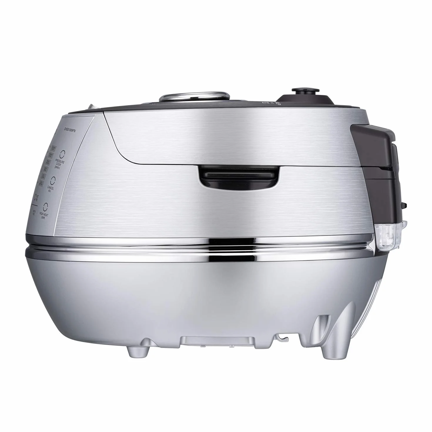 CUCKOO CRP-CHSS1009FN parowy szybkowar do ryżu Rice Cooker, 1,8 l, 10 filiżanek, indukcyjna technologia grzewcza IH, programowalny, ryż GABA, technologia DSP, bezpieczny zawór pary