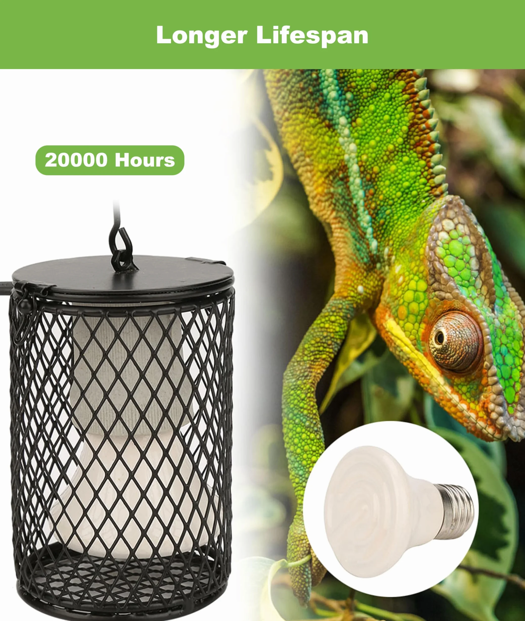 Lampa grzewcza dla gadów 100 W czarny 220-230 V
