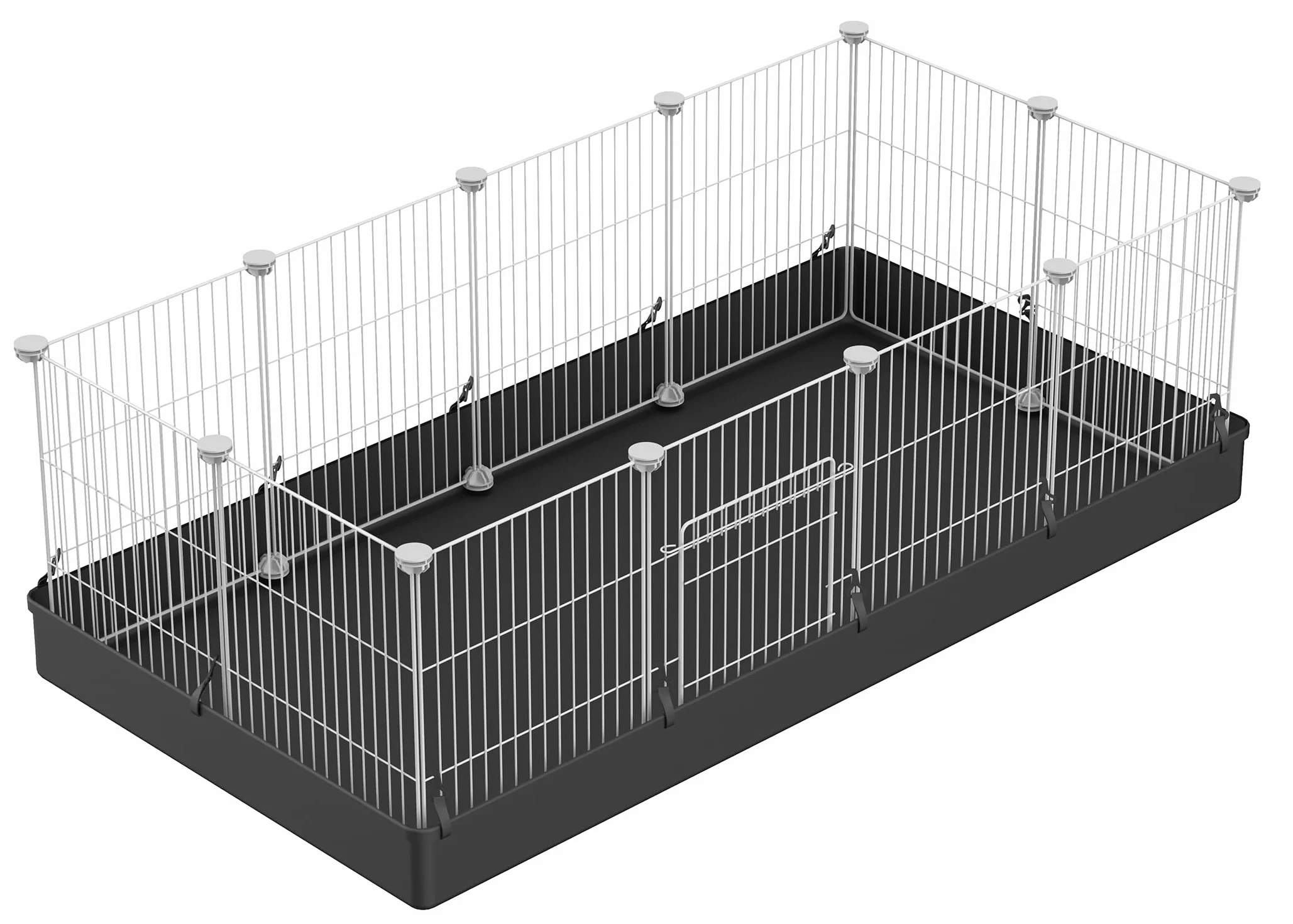 Park zabaw dla małych zwierząt PILIN 109 x 81,3 cm wodoodporna mata przenośny