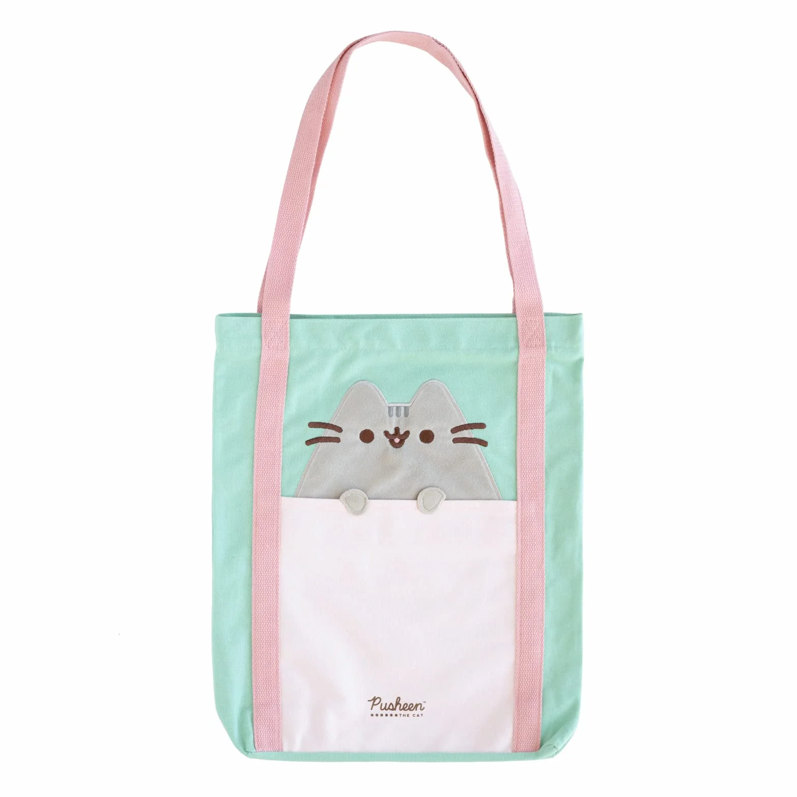 Grupo Erik Oficjalna Torba Bawełniana Pusheen Premium - Torba na Zakupy 35x40x10 cm - Płócienna Torba Prezentowa - Urocze Akcesoria Pusheen