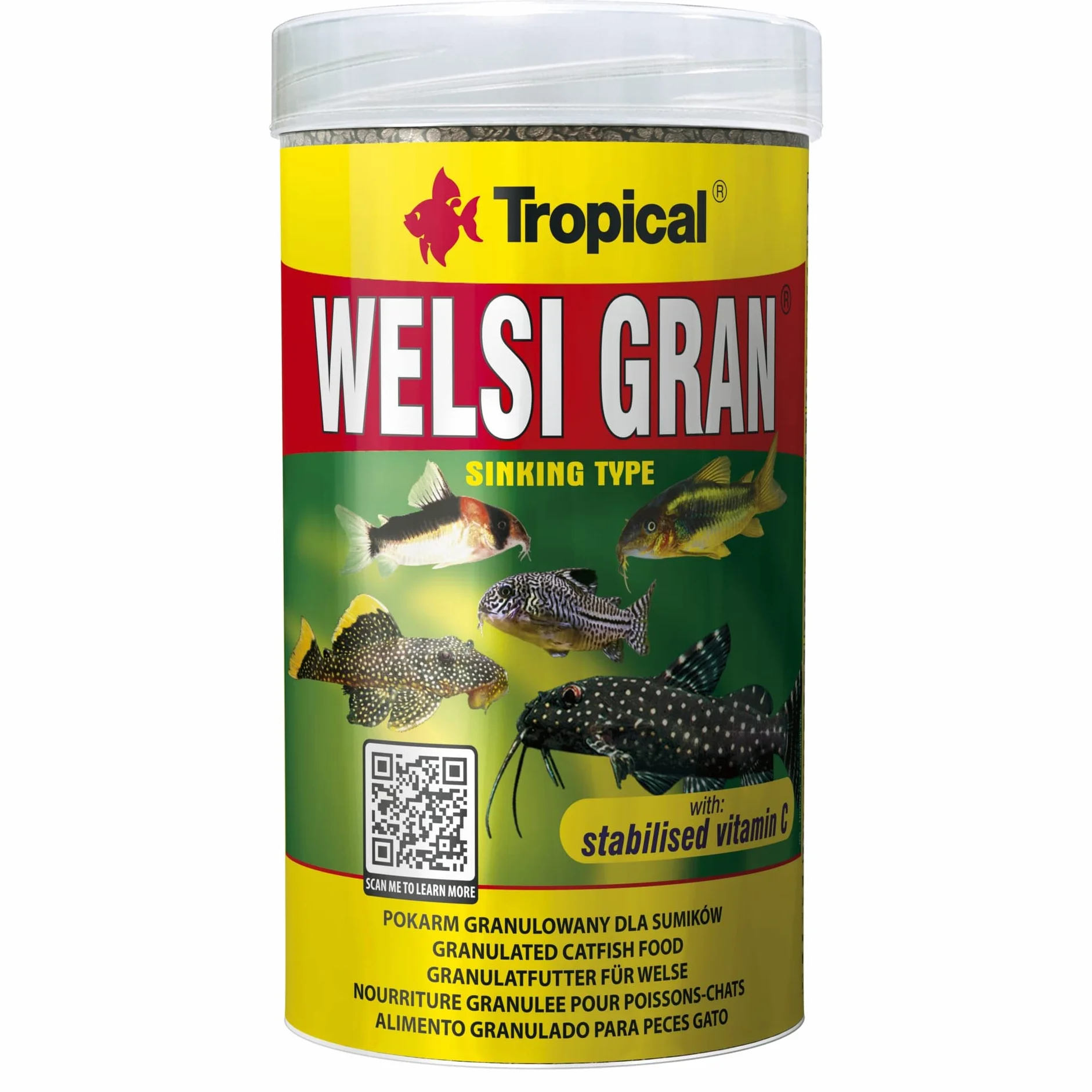 WELSI GRAN 250ml 162,5G granulat dla ryb dennych