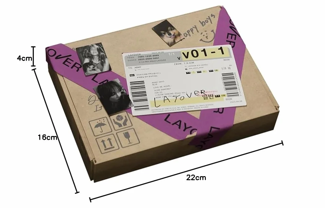 V BTS - Album Layover (wersja fioletowa)