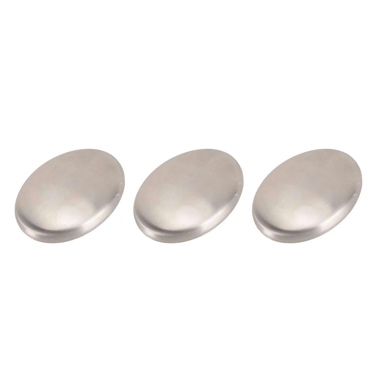 Stal Nierdzewna Mydło z Mydła Metalowa Zapachy Zapachowy, Gadżet Kuchenny do Mycia Ręcznego do Usuwania Rybnego Czosnku Zapach Cebulowy, Metalowy Mydel (3PCS)