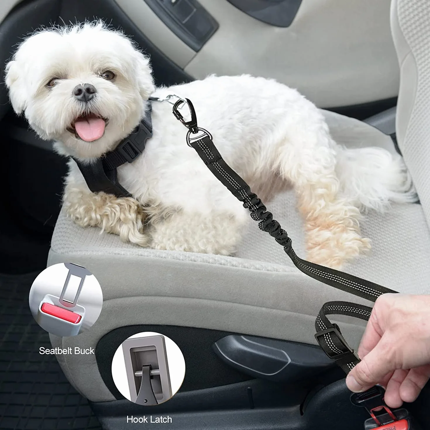 Firschoie Seat Belt Dog Car