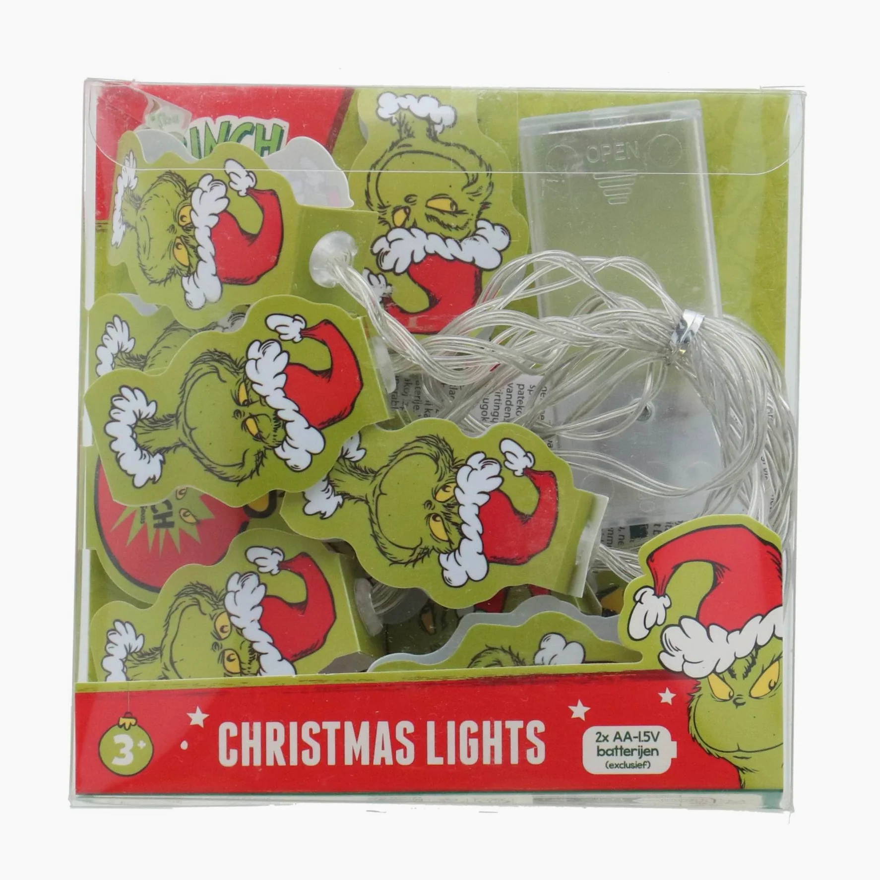 Lampki świąteczne Grinch