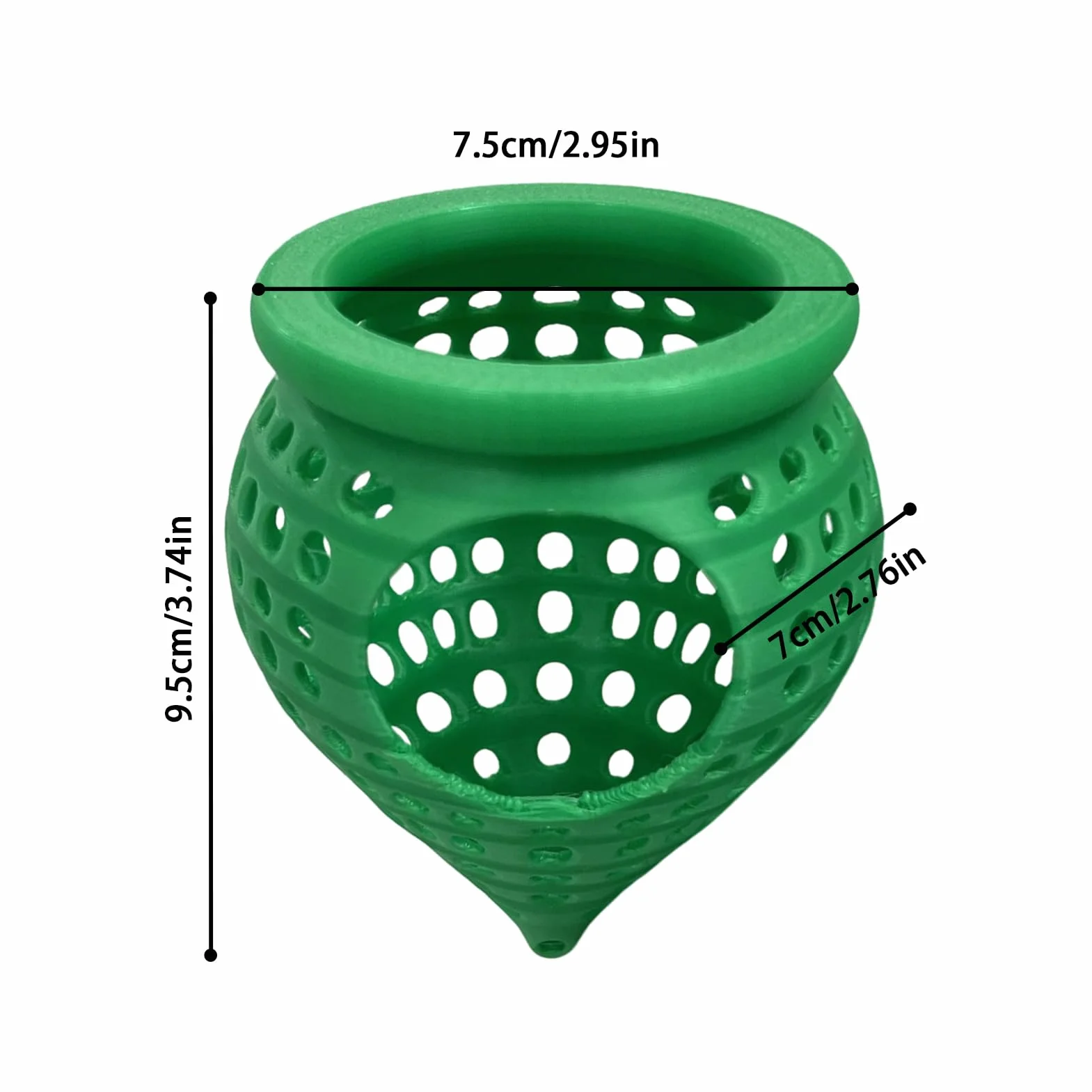 Karmnik-Schronienie drukowane 3D Rura Dla Krewetek Punkt Odpoczynku Betta