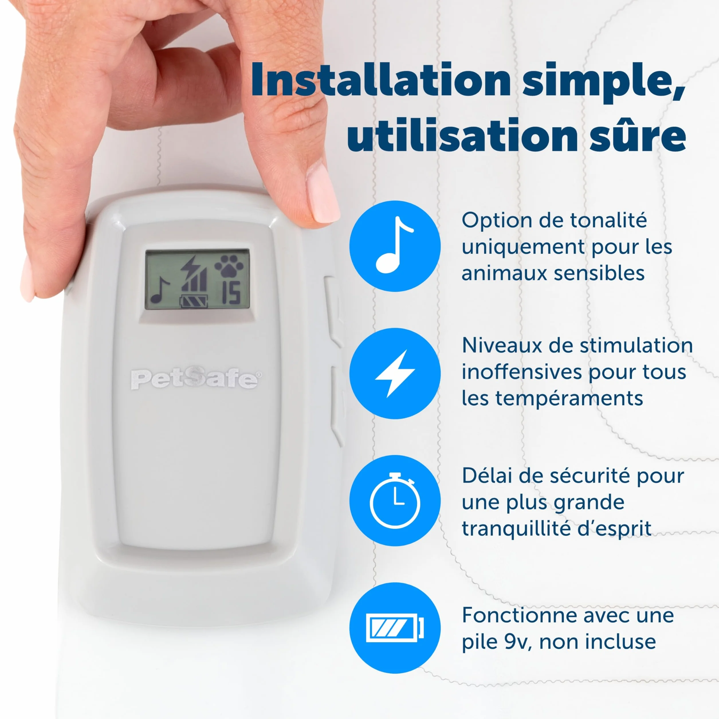 PetSafe Elektroniczna mata treningowa ScatMat XL, ochrona mebli, 7 trybów stymulacji, bateria