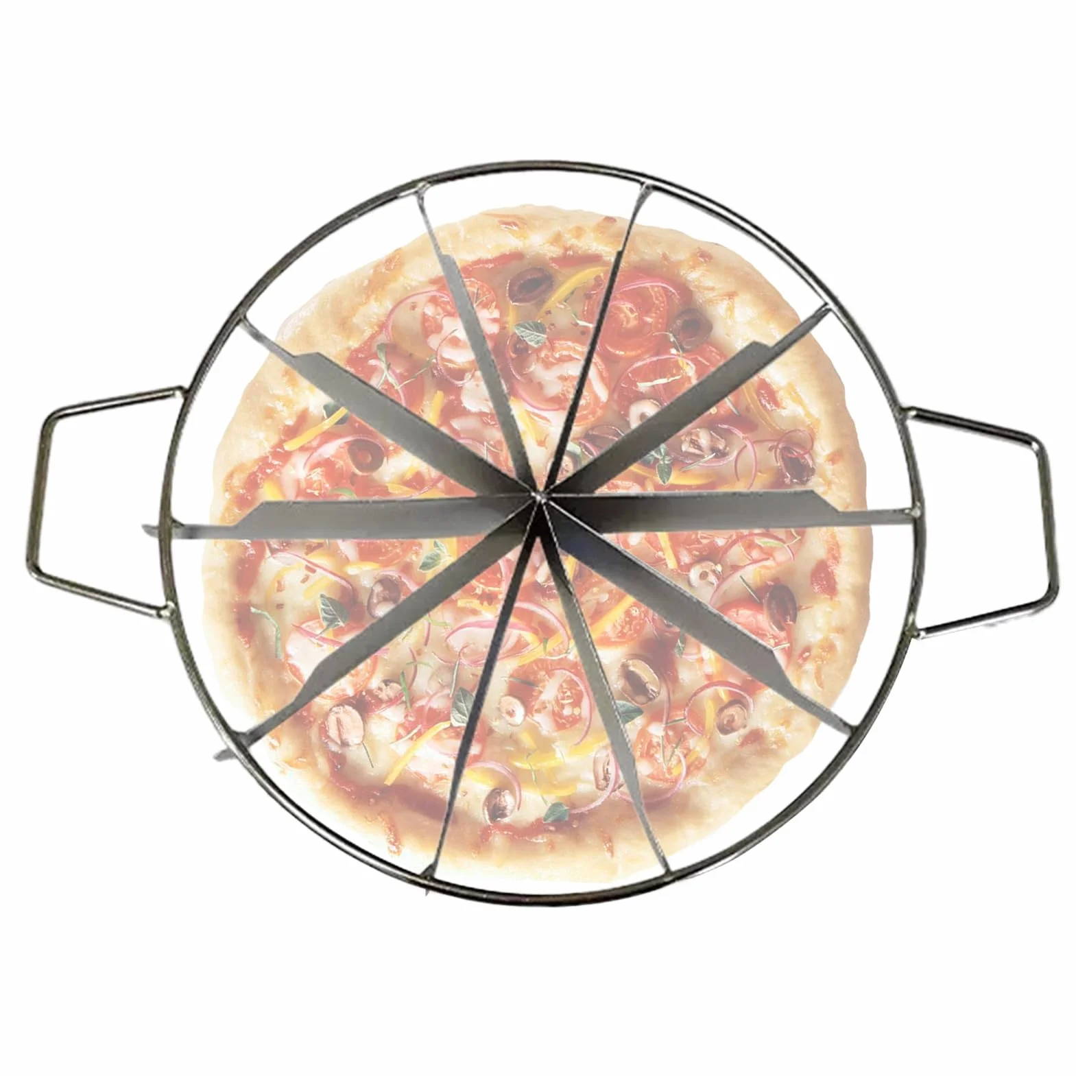 Krajalnica do Tortów Podzielnik ze stali nierdzewnej do tart, serników, | Krajalnica Do Pizzy I Ciasta Dzielnik Porcji Wypieki, ciasta, sernik, pizza, piekarnia, restauracja, kawia