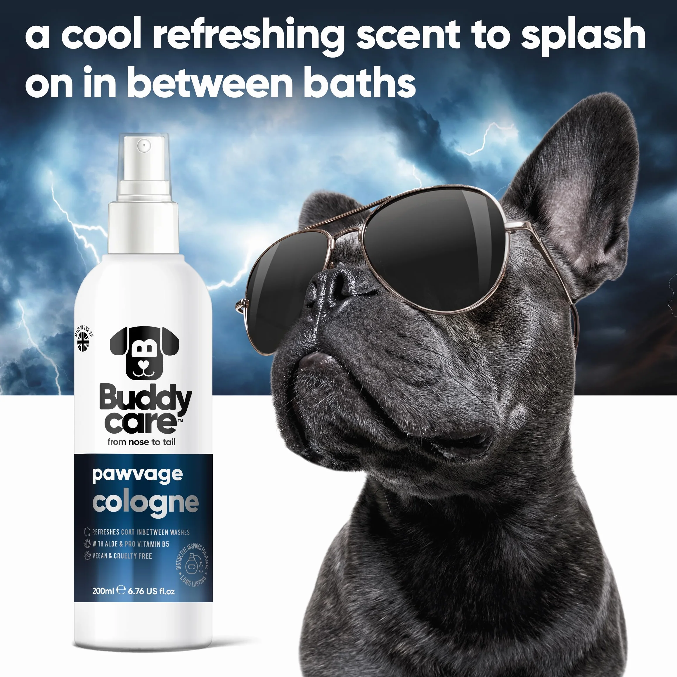 Buddycare Pawvage woda kolońska dla psów 200 ml