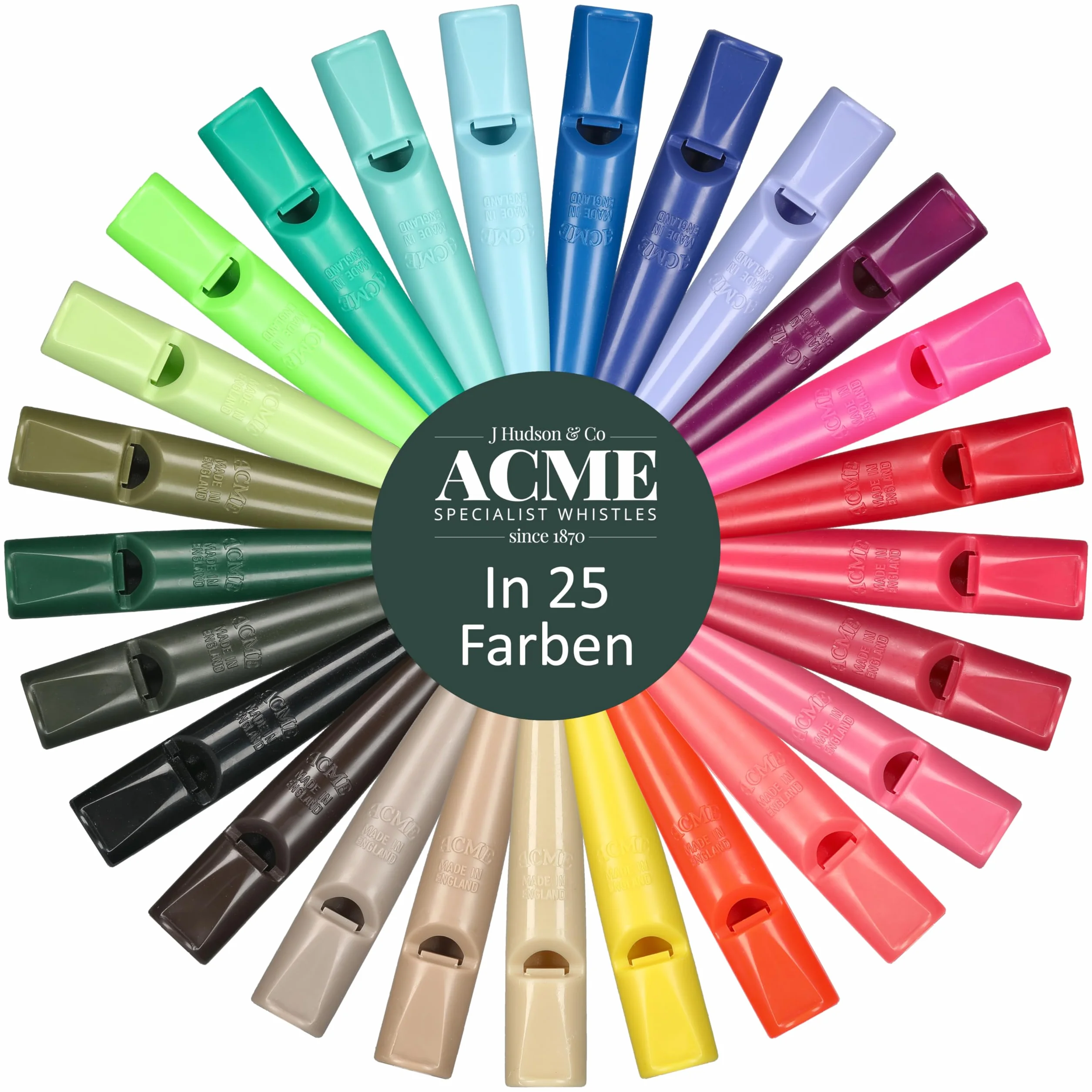 ACME Fajka dla psa nr 211,5 z tasiemką do gwizdka 2 szt. Black + Baltic Blue