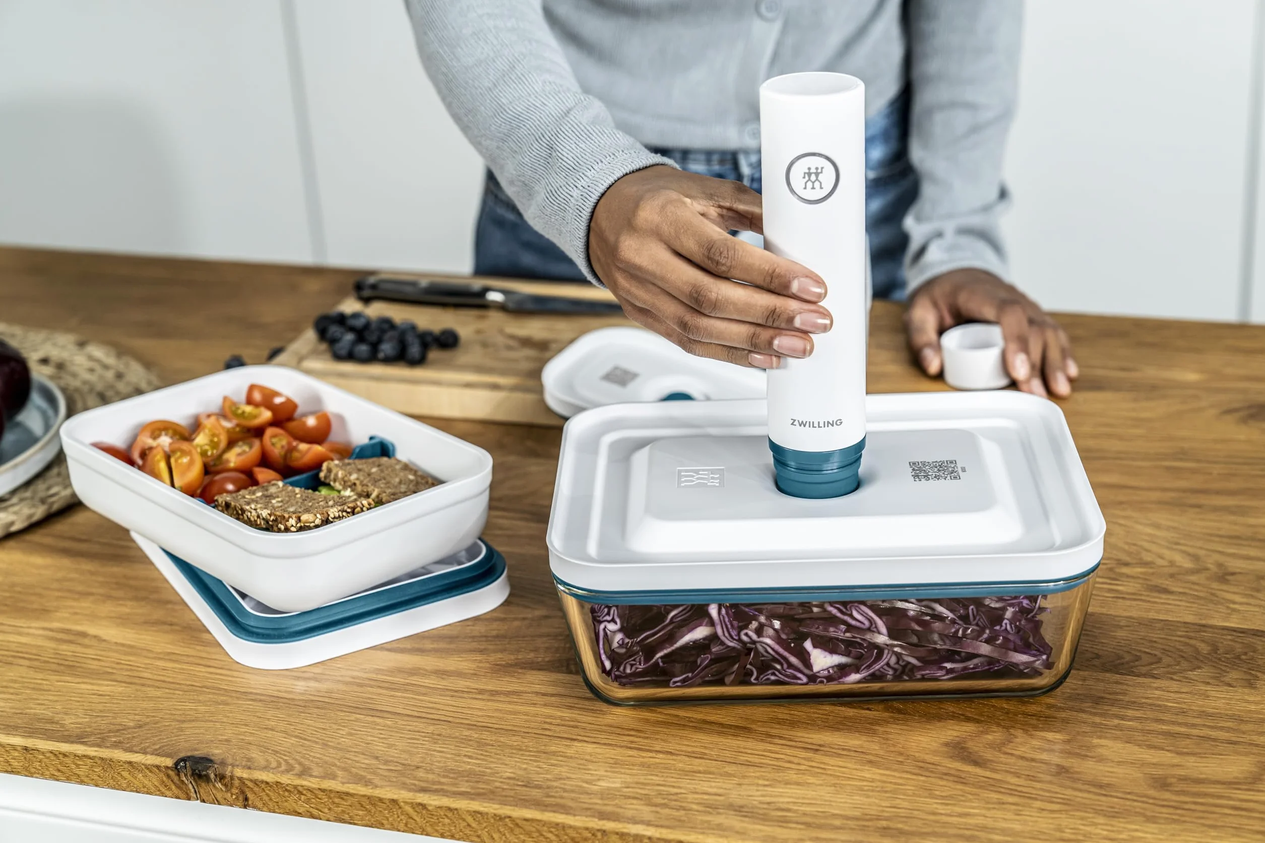 Zwilling Fresh & Save Zestaw Przechowywania Próżniowego, Wielokolorowy, 16 elementów