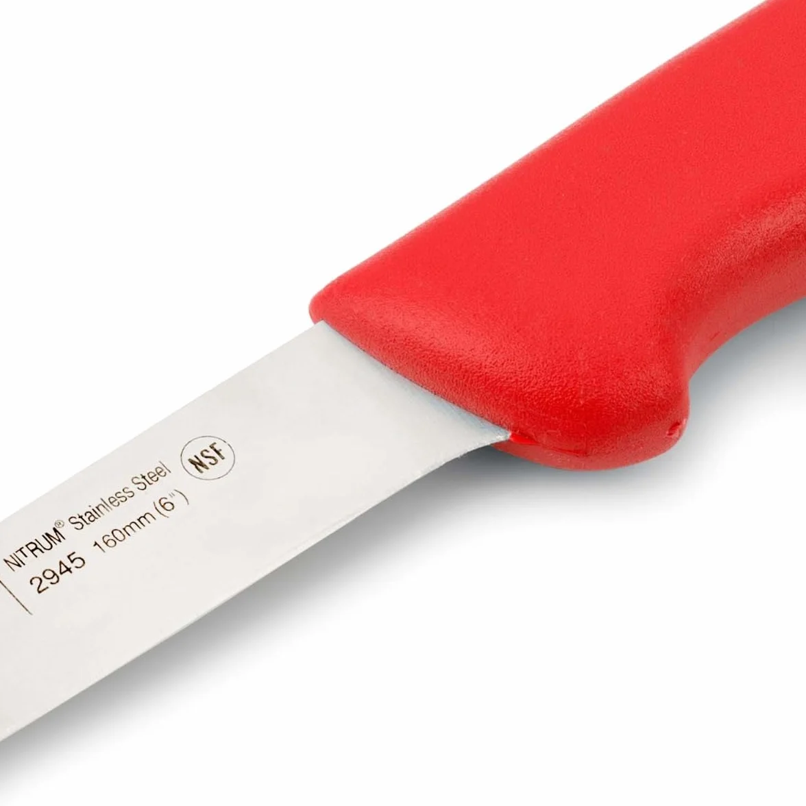 Arcos 294522 seria 2900-boning nóż nóż nitrm 160 mm (6,30 cala) - uchwyt polipropylenowy czerwony kolor, stal nierdzewna 18/8