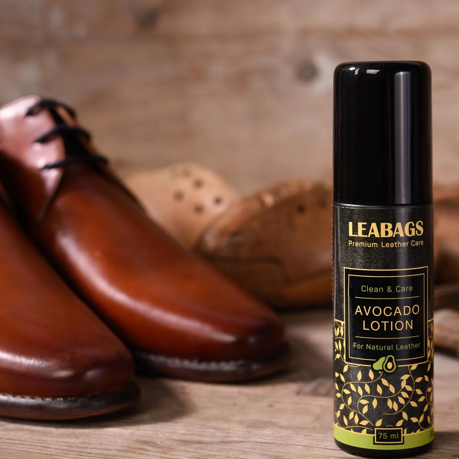 LEABAGS AVOCADO Środek do Pielęgnacji Skóry Naturalnej, 75 ml
