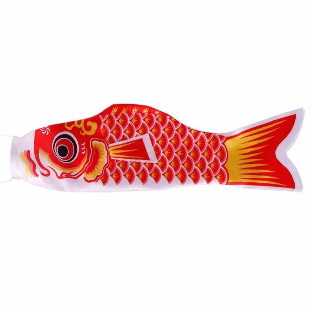 40 cm japońska karp wiatrówka potomstwo ryba flaga latawiec Koinobori wisząca dekoracja do domu ogrodu podwórko na zewnątrz restauracja sushi bar losowy kolor