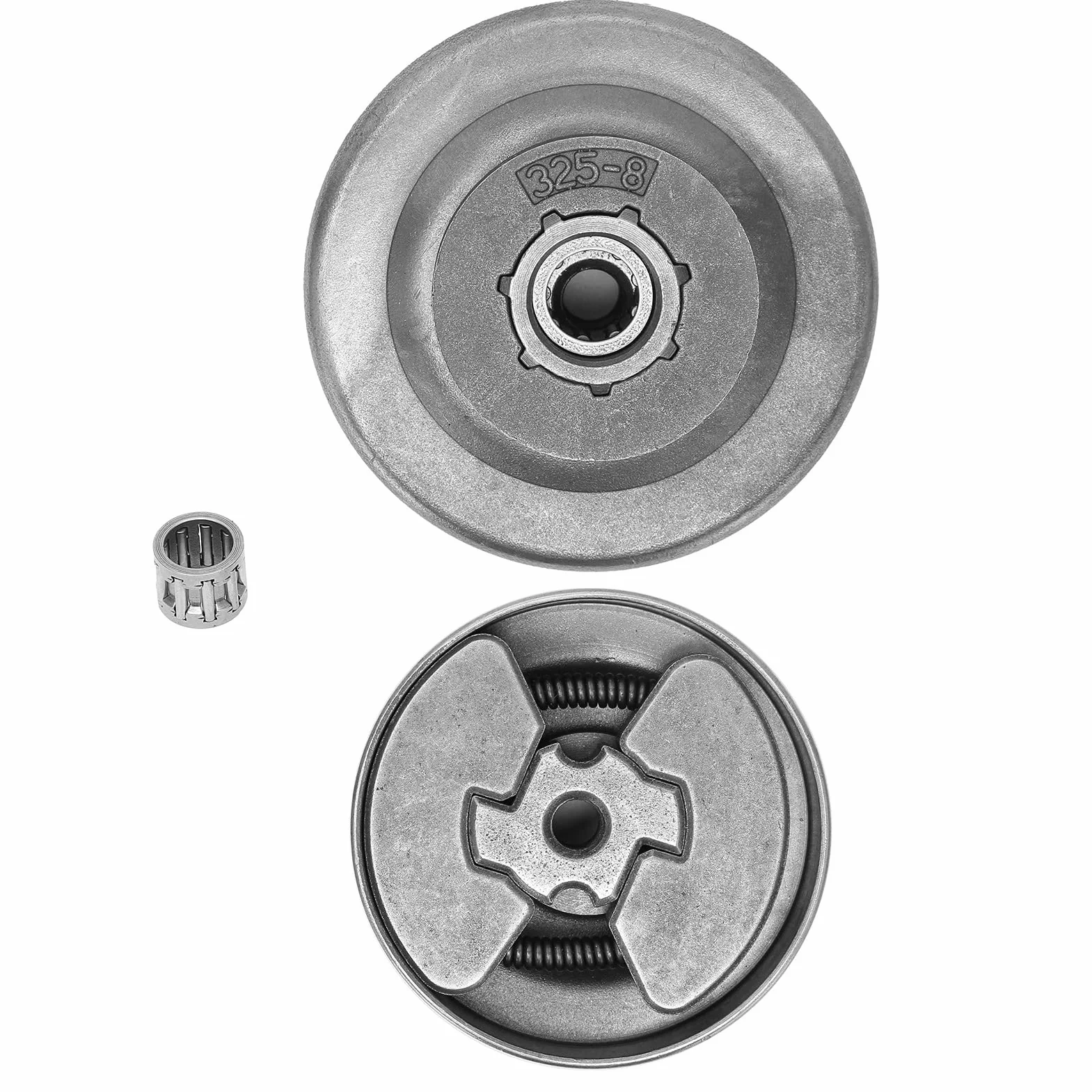 3/8 "zestaw Koła Zębatego Obręczy Bębna Sprzęgła Zestaw łożysk Akcesoria Pasuje do Piły łańcuchowej do Mcculloch Cs340 Cs380 Nadaje Się do Narzędzi Ogrodowych