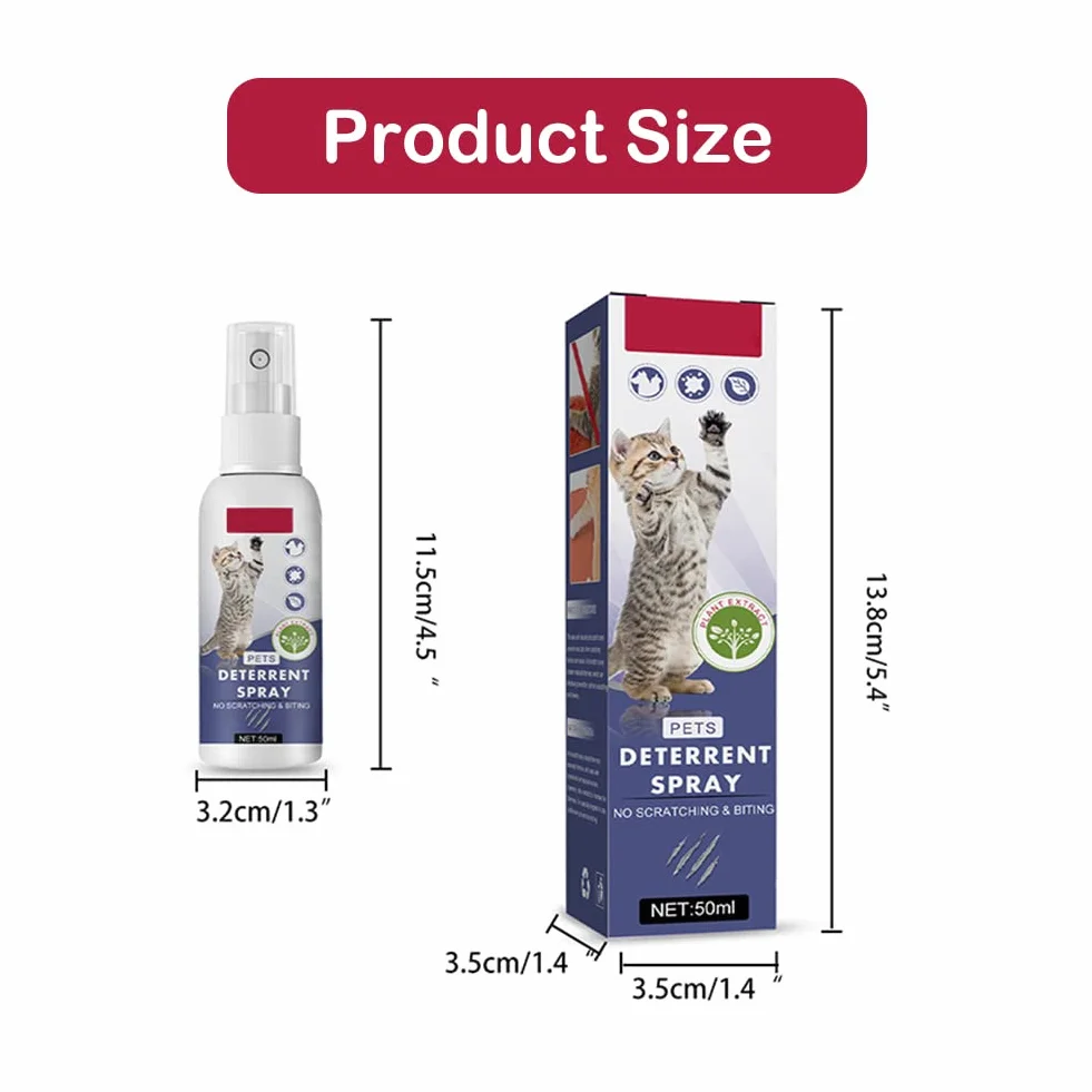 Spray odporny na zarysowania dla kotów 50 ml