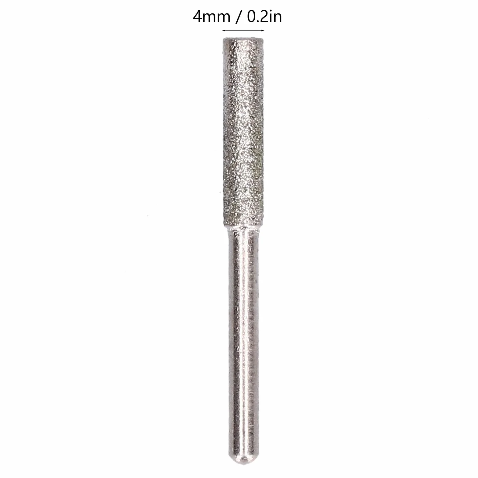 Zestaw 20 sztuk diamentowych ostrzarek do łańcuchów piłowych, narzędzie do ostrzenia łańcucha, kamień szlifierski do ostrzenia i szlifowania (4 mm)