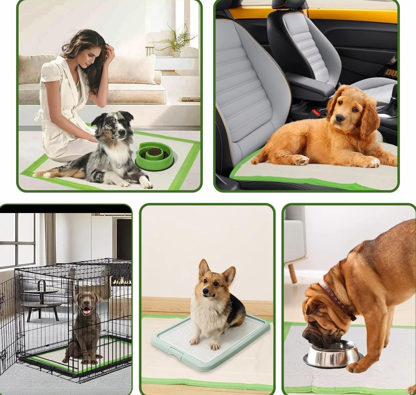 Gardner Pet Bardzo duże podkładki dla szczeniąt 60 x 90 cm, super chłonne, 6 warstw, 30 sztuk