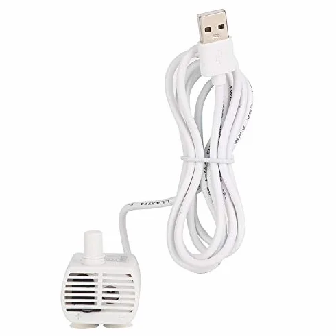USB Pompa wodna do akwarium Pompa zanurzeniowa Mini Zatapialna pompa wodna Pompa do akwarium Cicha DC Mikropompa do akwarium do akwarium Fontanna z żywicy Dozownik wody dla zwierząt