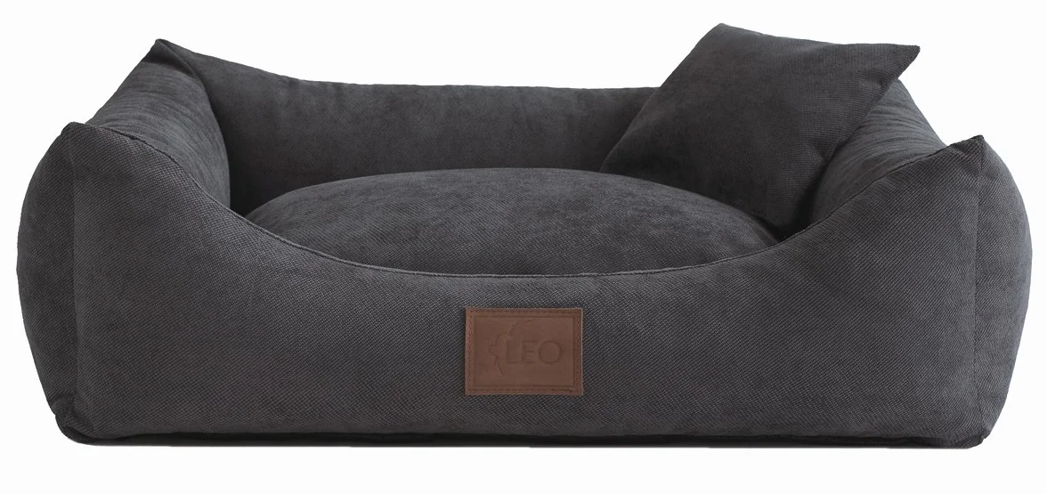Sofa dla psa SUN M-80X60cm Grafit 6 rozmiarów 4 kolory