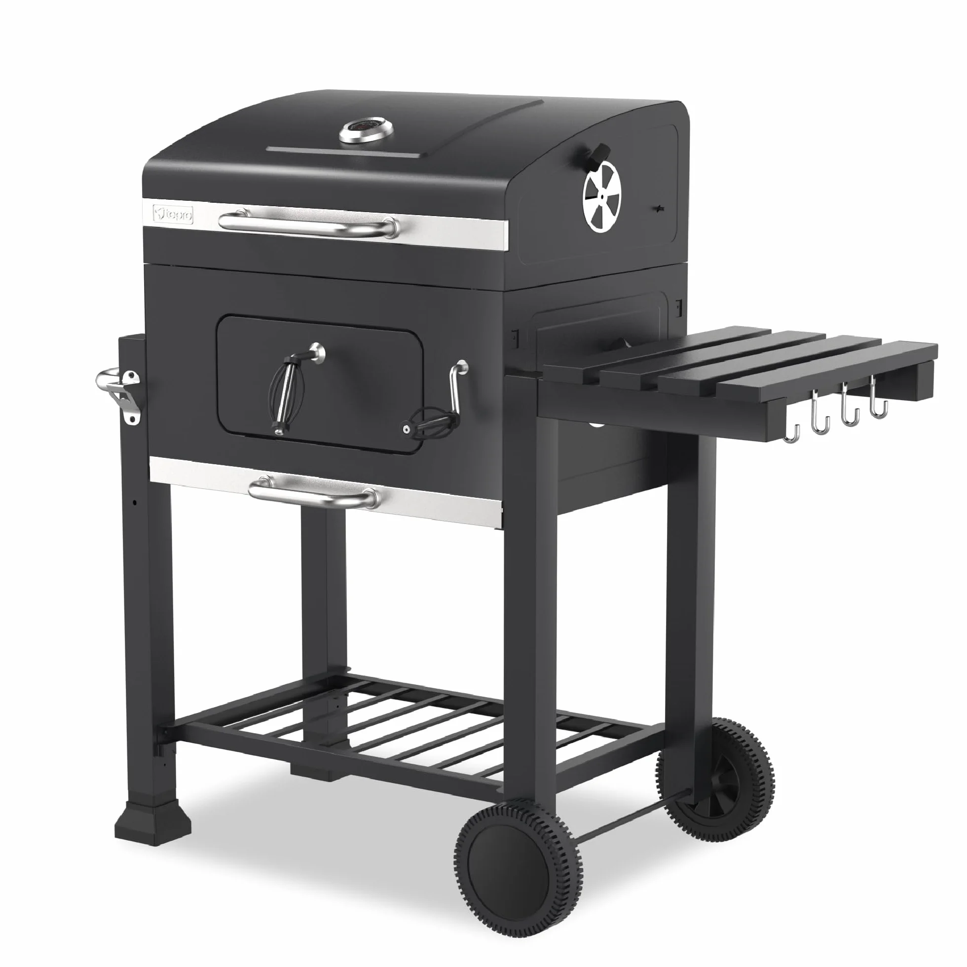 Tepro Toronto Click Charcoal BBQ Antracyt/Stal nierdzewna