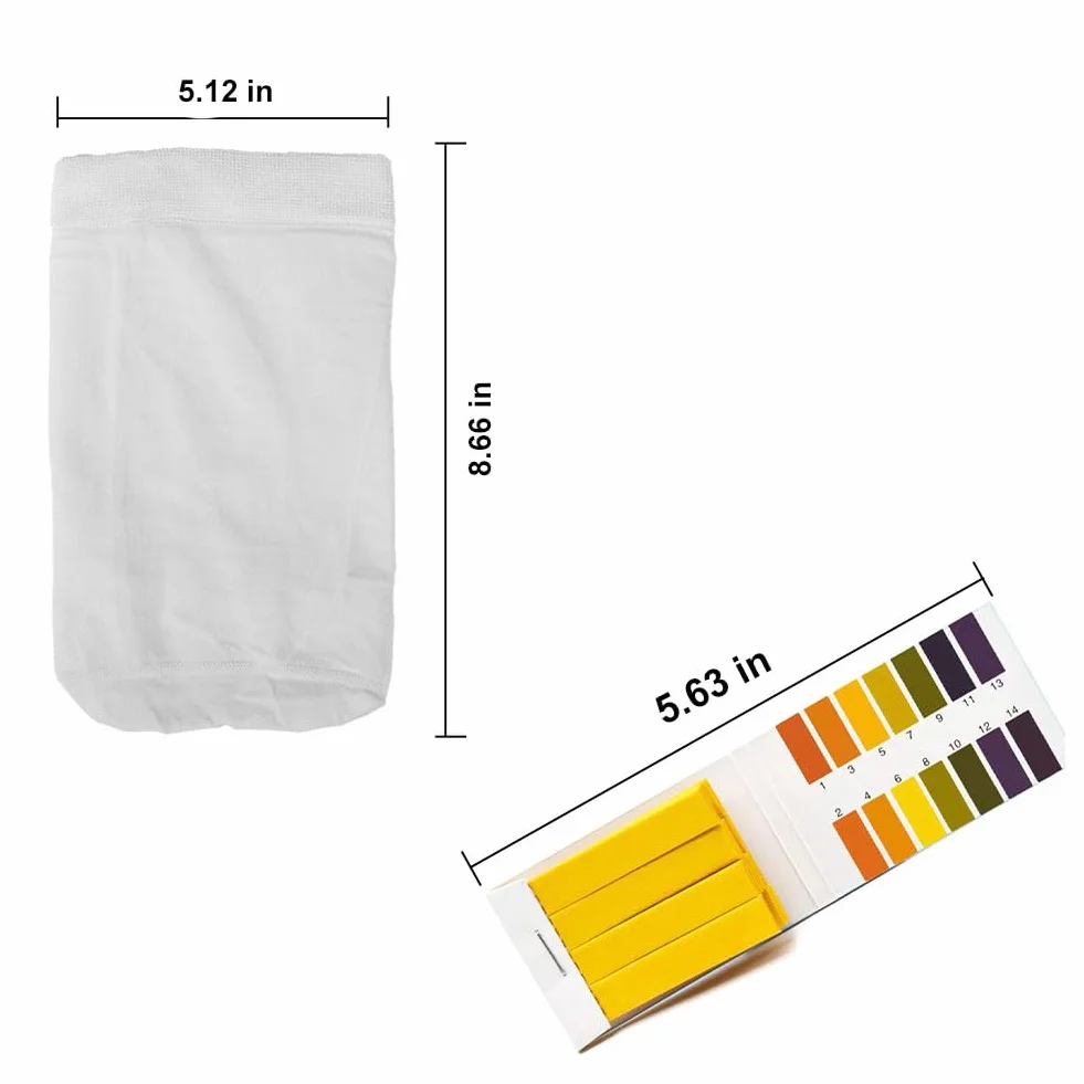 Kiuiom 15 sztuk siatek do skimmera, skimmer basenowy, paski testowe wartości pH, filtr basenowy, skarpety filtrujące, wielokrotnego użytku, do usuwania trawy, liści, oleju, owadów