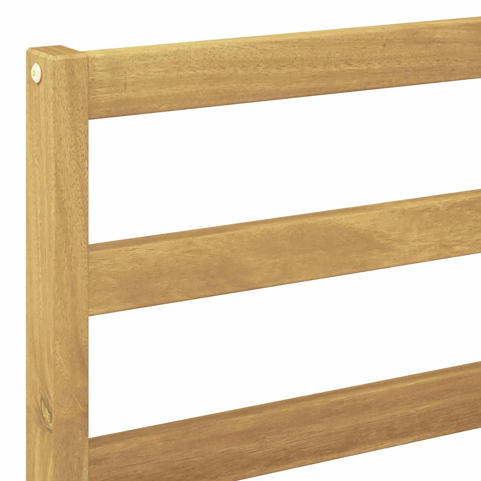 vidaXL Sofa końcowa na zewnątrz Biały 115 x 83 x 73 cm, Meble Ogrodowe na Balkon, Nowoczesny Modułowy Styl, Wytrzymały Relaks w Eleganckiej Formie