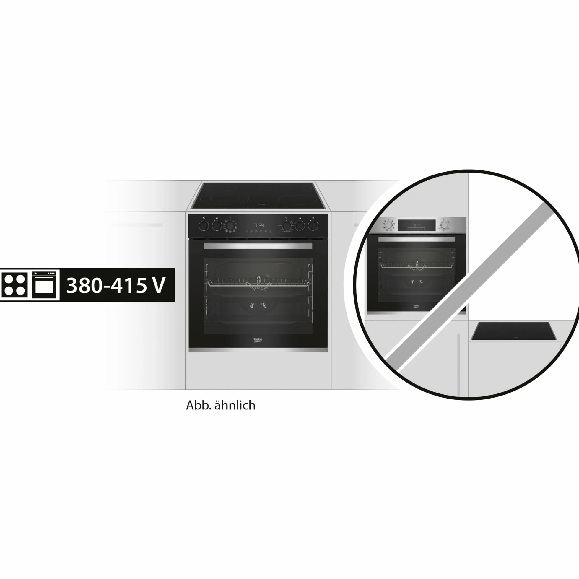 BEKO Piece do pieczenia, wielokolorowe, unikalne