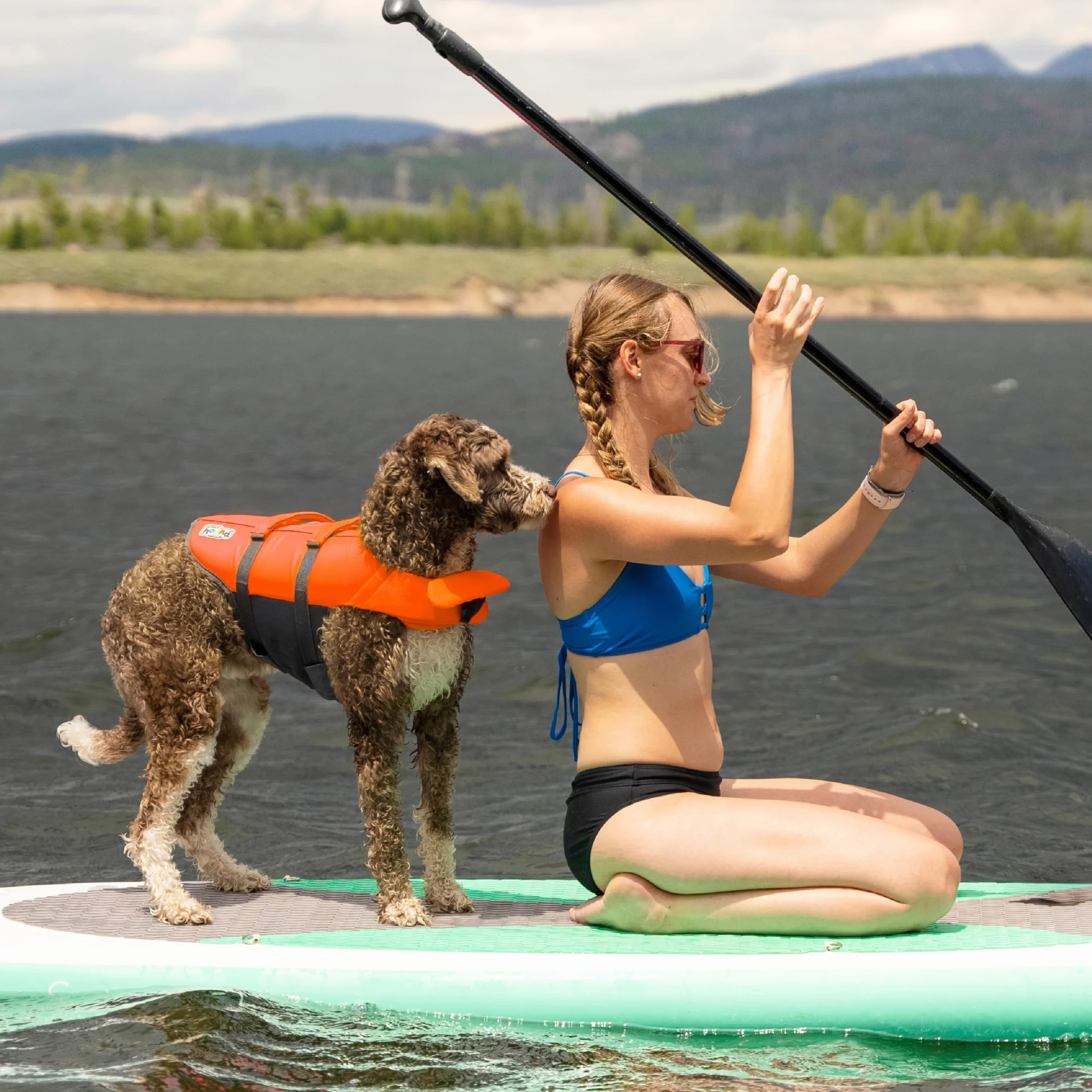 Outward Hound Kyjen kamizelka ratunkowa dla psa Ripstop 22020, średni, pomarańczowy
