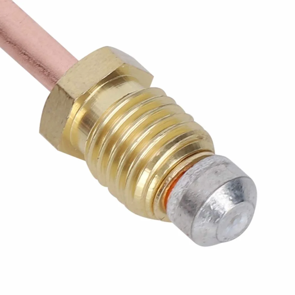 Uniwersalna termopara gazowa M8 gwint grzejnik gazowy sonda termopara 600 mm grzejnik zewnętrzny części zamienne nakrętki łączące do kominka grill akcesoria