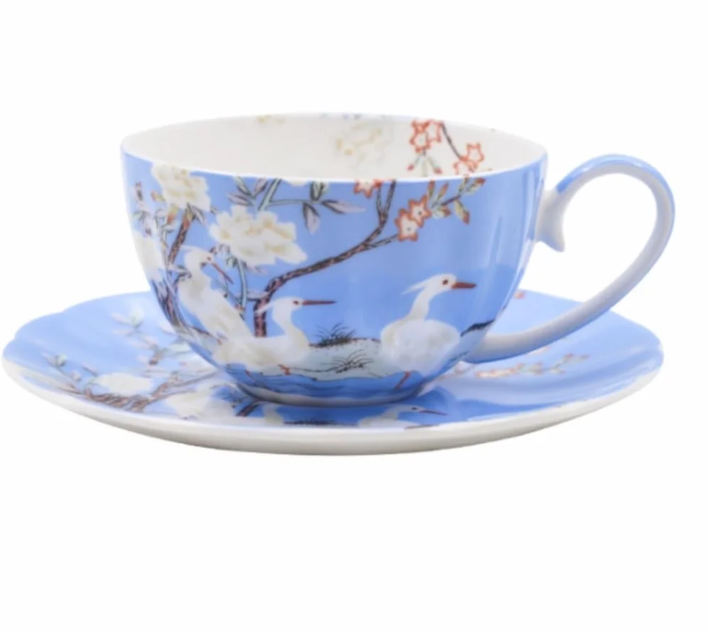 Kubki Kubki Styl Zestaw Filiżanek Do Kawy Luksusowy Prezent Kreatywność Filiżanki Do Herbaty I Filiżanki do Kawy Zestaw Spodków Piękne Ceramiczne Kubki Do Kawy (Kolor: C, Rozmiar: 200 ml)