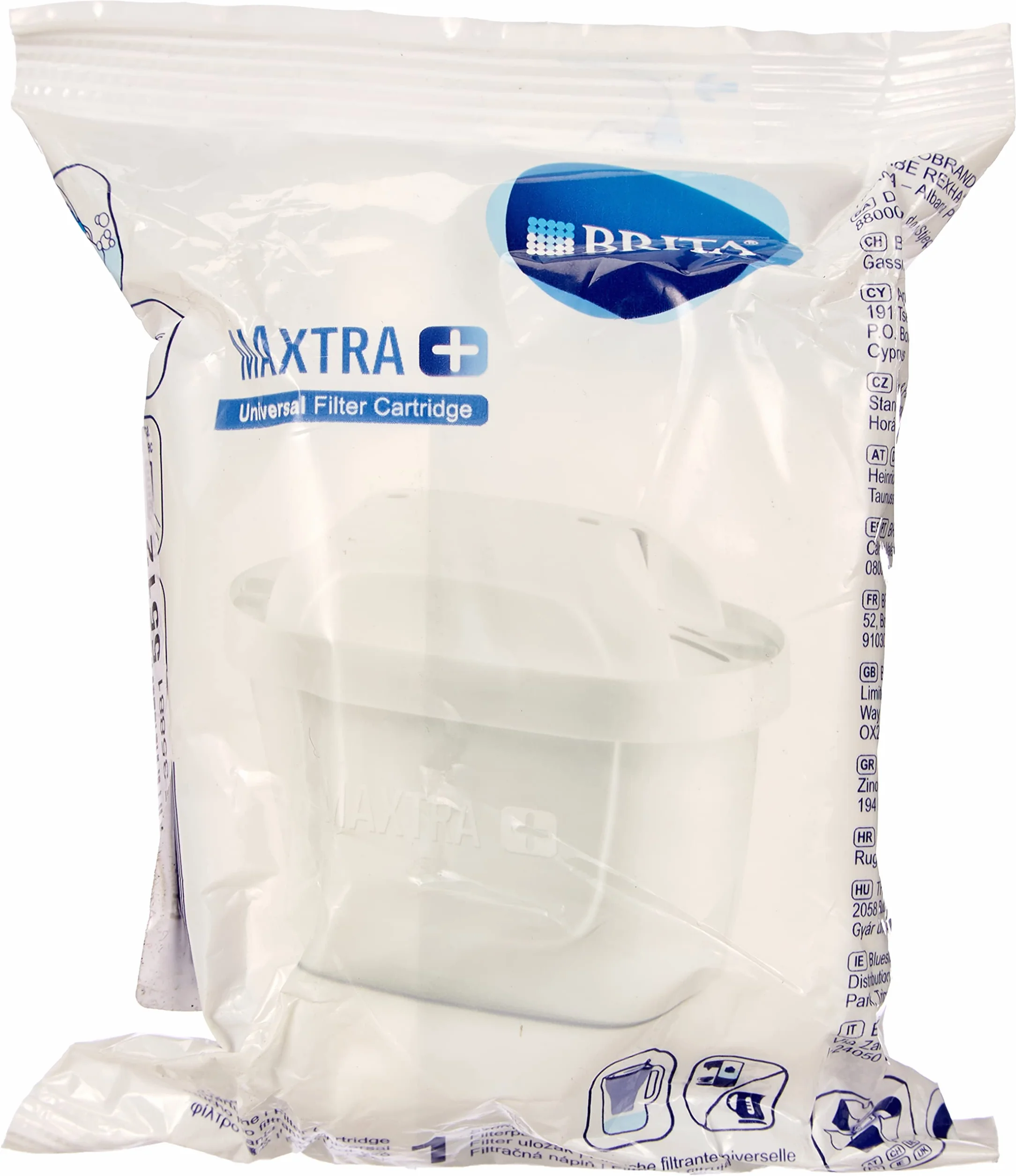 Brita Maxtra 4006387074845 Wkład Filtrujący, Biały, 50 x 50 x 28 cm; 110 g
