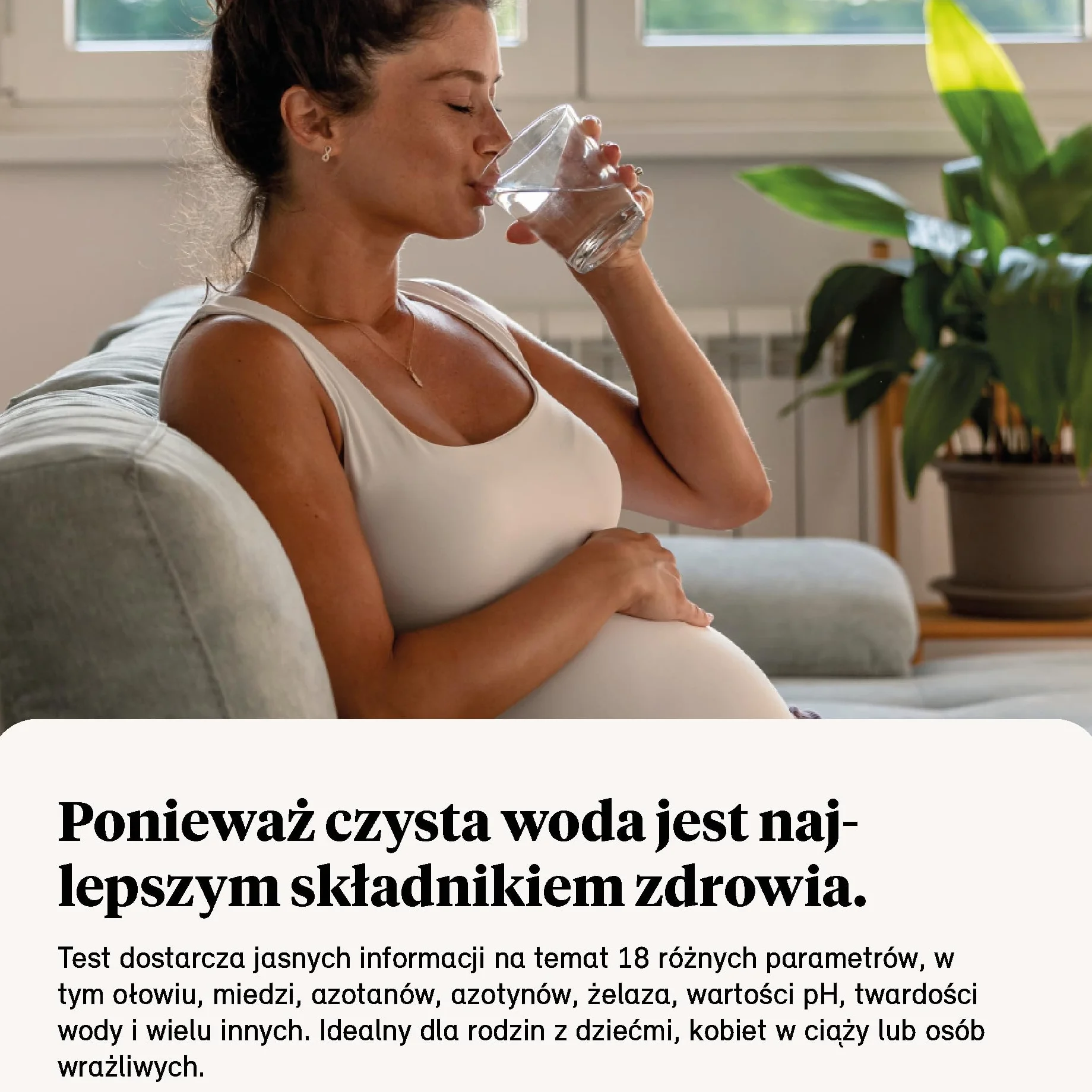 Tester wody pitnej – 25 pasków testowych – tester wody pitnej 18 w 1, analiza wody, 18 parametrów do wody z kranu, basenu i akwarium z twardością, ołowiem, żelazem, miedzią, paskami