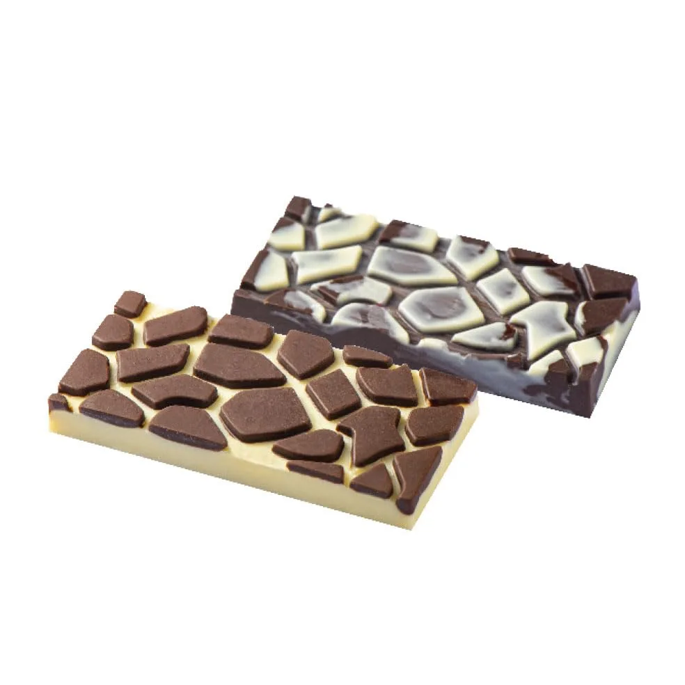 Decora 50129 Foremka do czekolady z efektem żółwia, poliwęglan, 20 x 12 x 2,3 cm