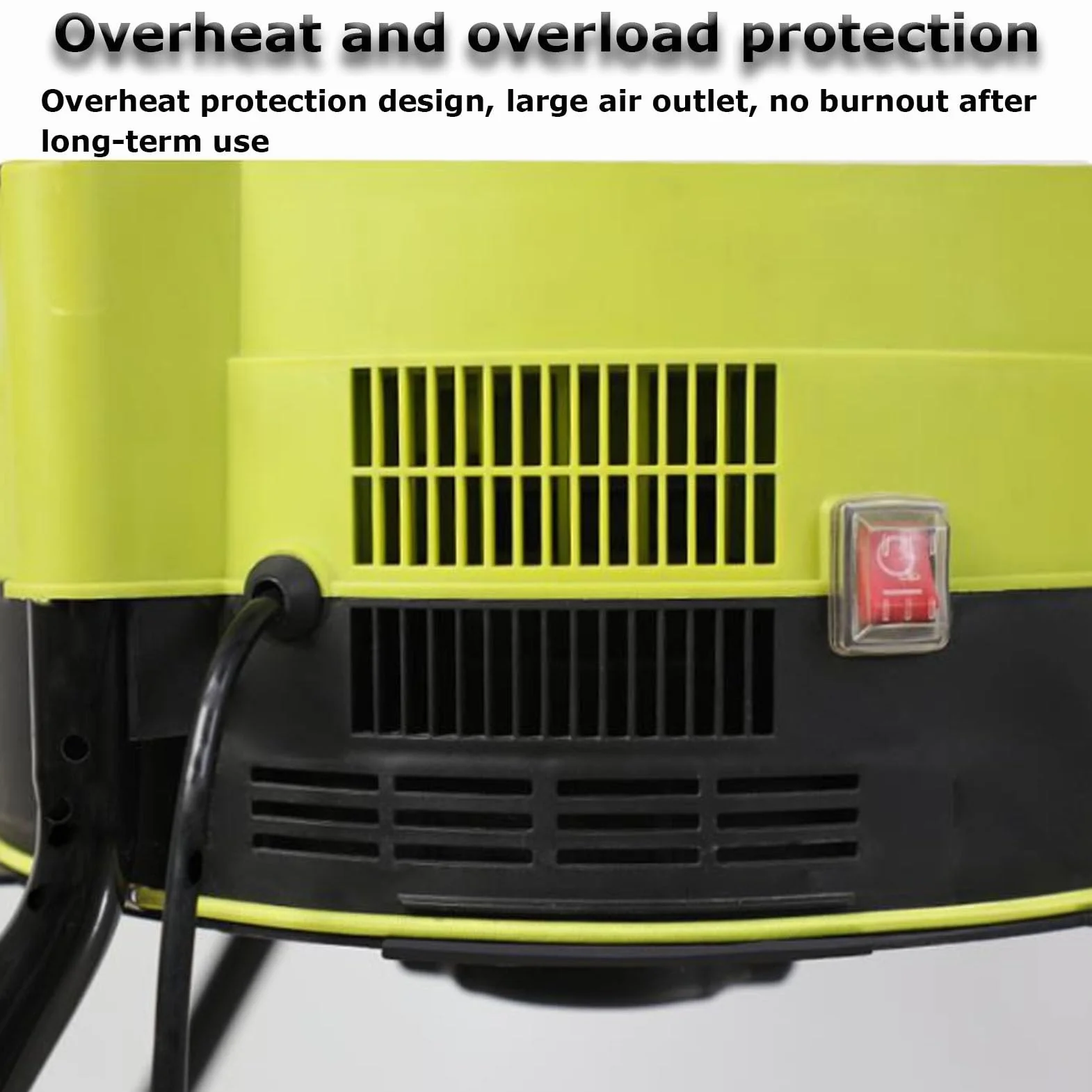 Ogrodowy rozdrabniacz do liści, 2500 W, rozdrabniacz kompostowy, z kółkami i torbą do przechowywania, elektryczny rozdrabniacz 8000 obr./min, do czyszczenia ogrodu, kompostowania, 30 cm