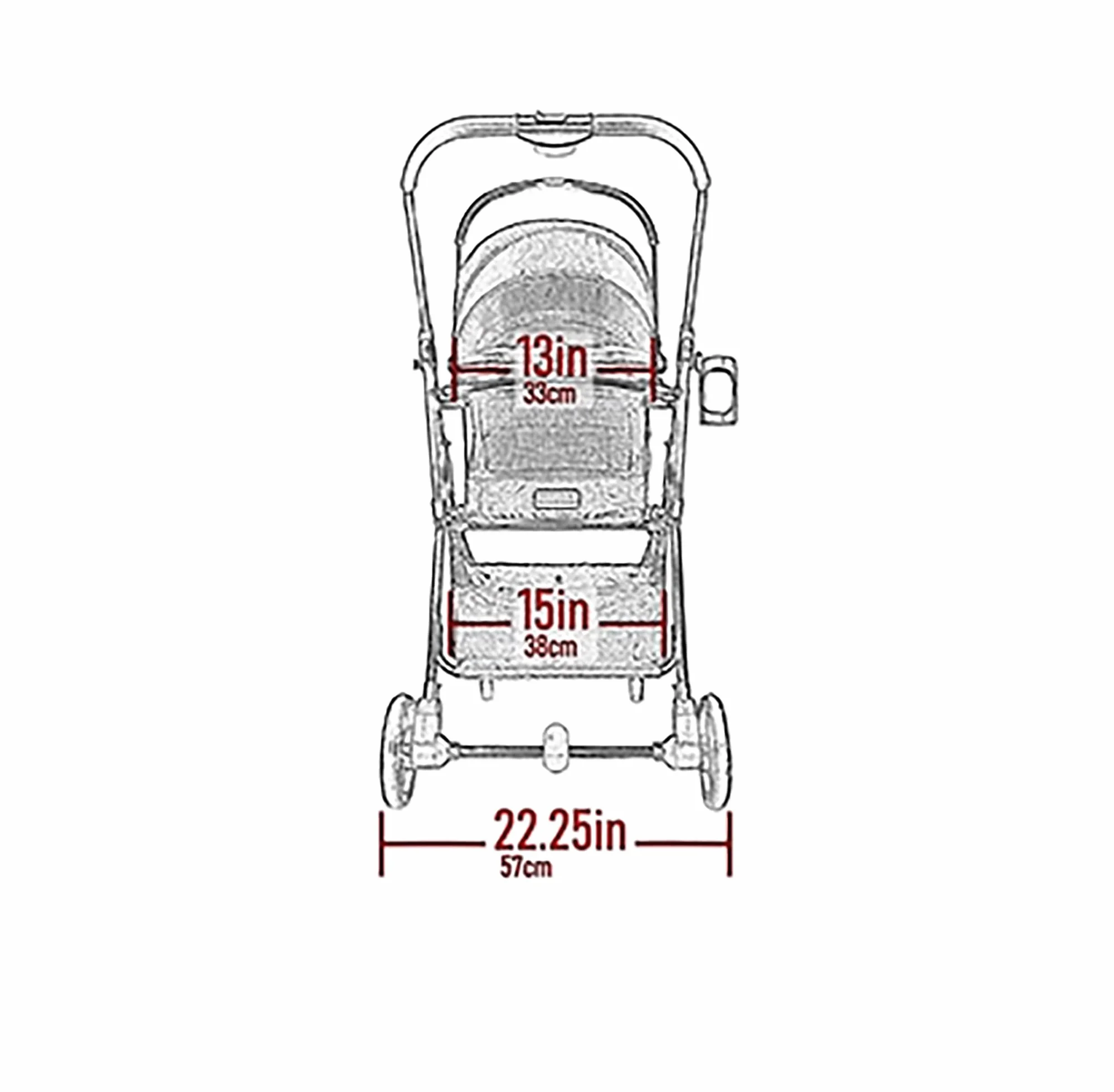 Pet Gear System podróżny 3 w 1 wózek 360 fotelik samochodowy fotel podwyższający Easy Click N Go dla małych psów i kotów różowy kwiatowy