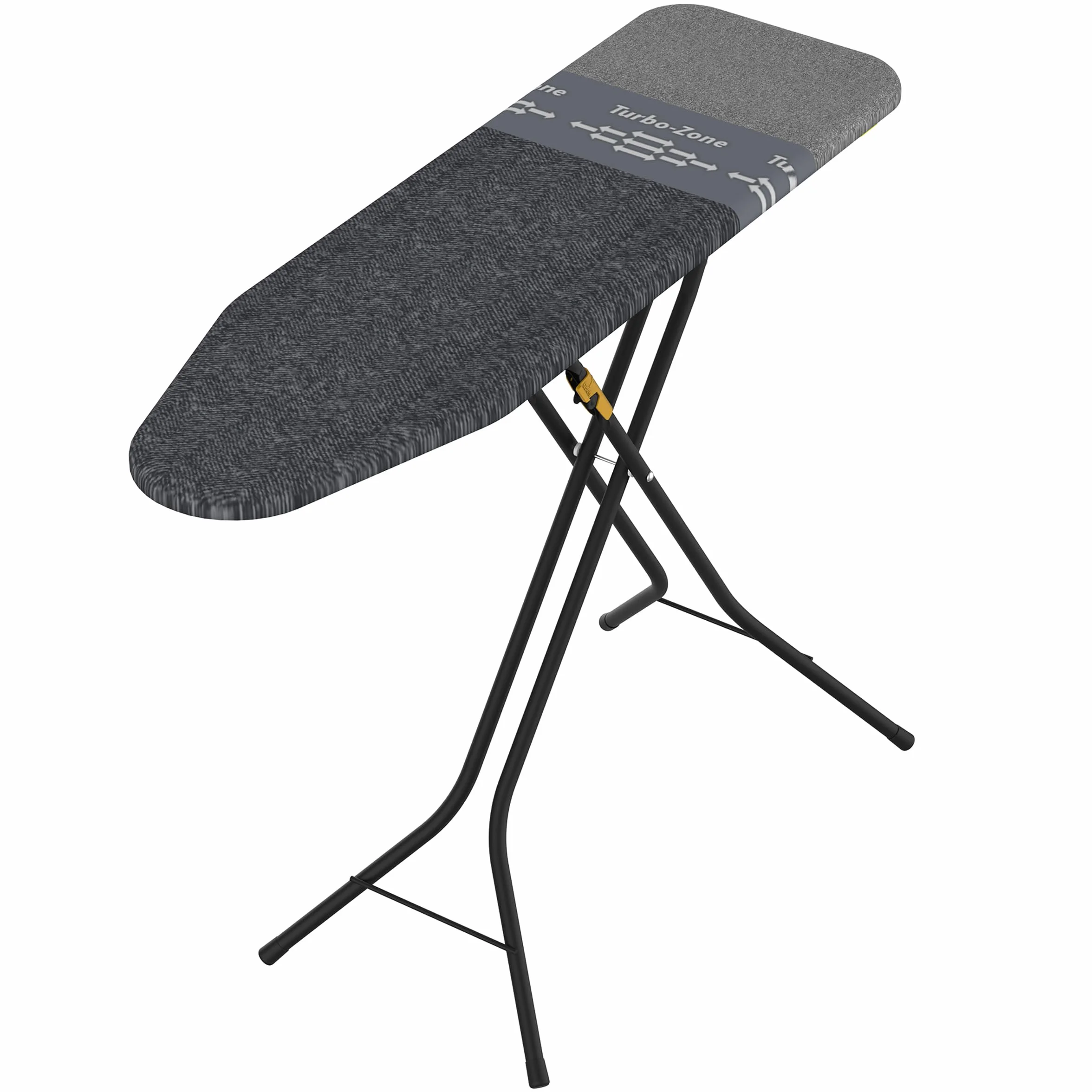 Rörets Pulse Black Dual Action deska do prasowania – Turbo & Park Zone, 4-warstwowa powłoka i poszewka – opatentowany genialny design – powierzchnia do prasowania 32 x 108 cm
