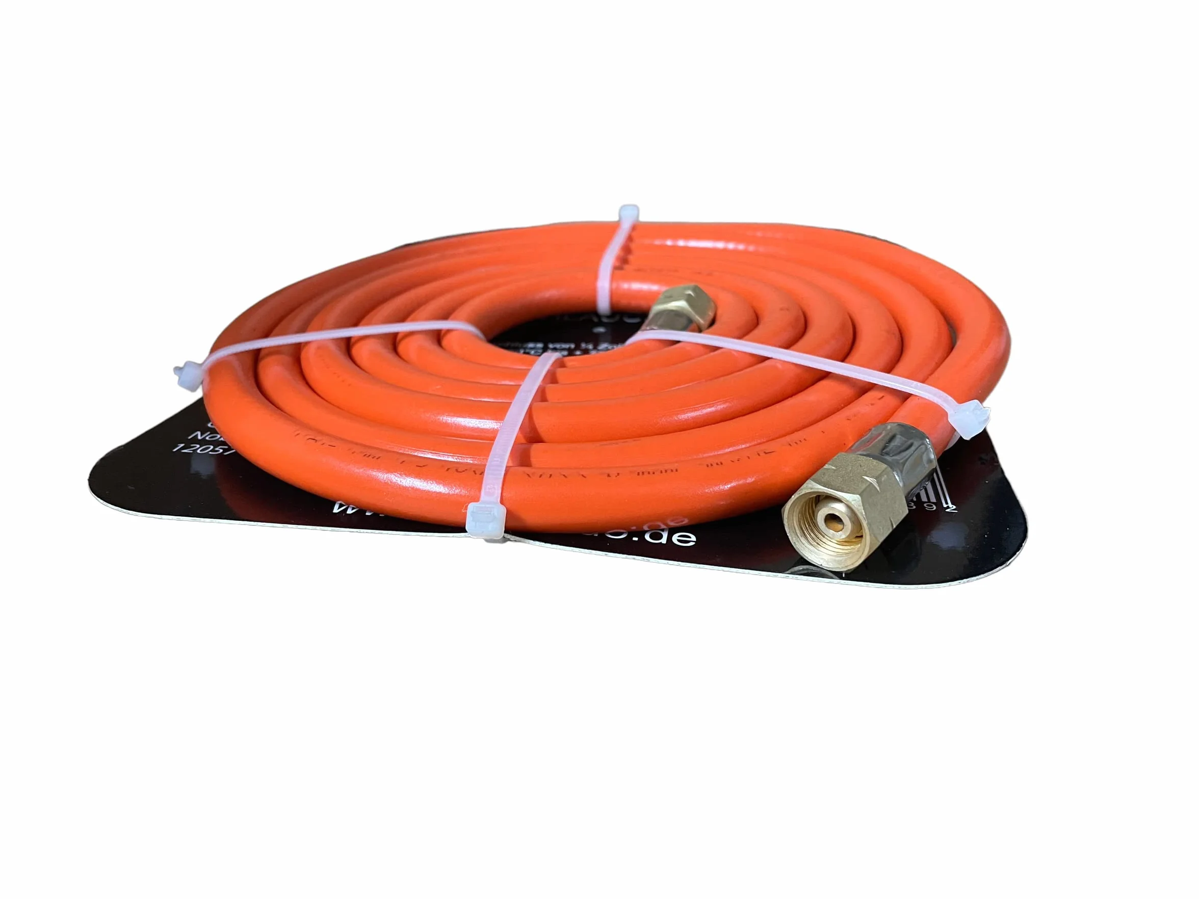 Wąż gazowy 250 cm lub 150 cm wąż kempingowy 2 x gwint lewy 1/4" | od -30°C do +70°C | nadaje się do propanu LPG butanu, PCW (250 cm)