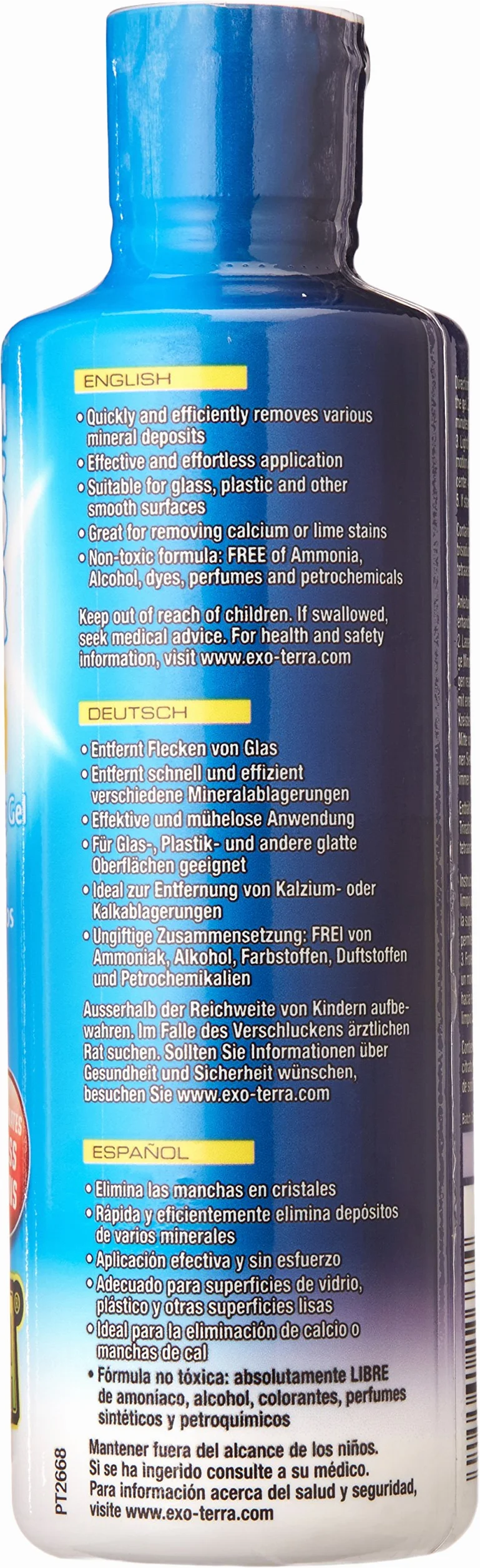 Exo Terra Terrarium środek do czyszczenia szyb 250 ml