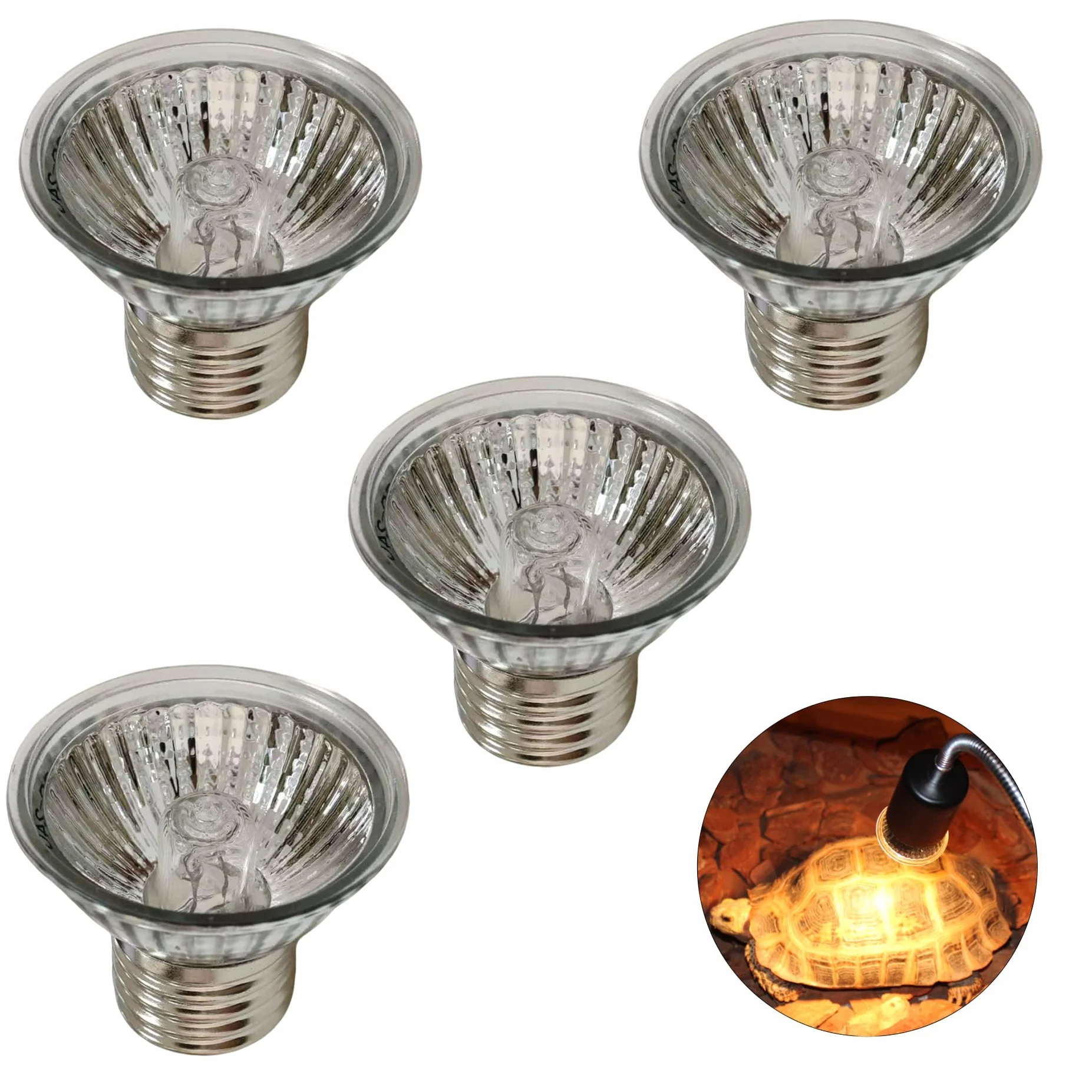 E27 50W UVA UVB żarówka grzewcza dla gadów, żółw, lampa solarna pełne spektrum do terrarium